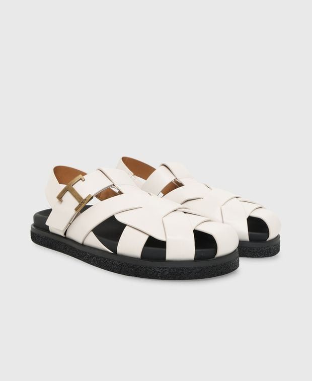 Tod's Gomma Sandals Size US 4 / IT 34 - 1 Thumbnail