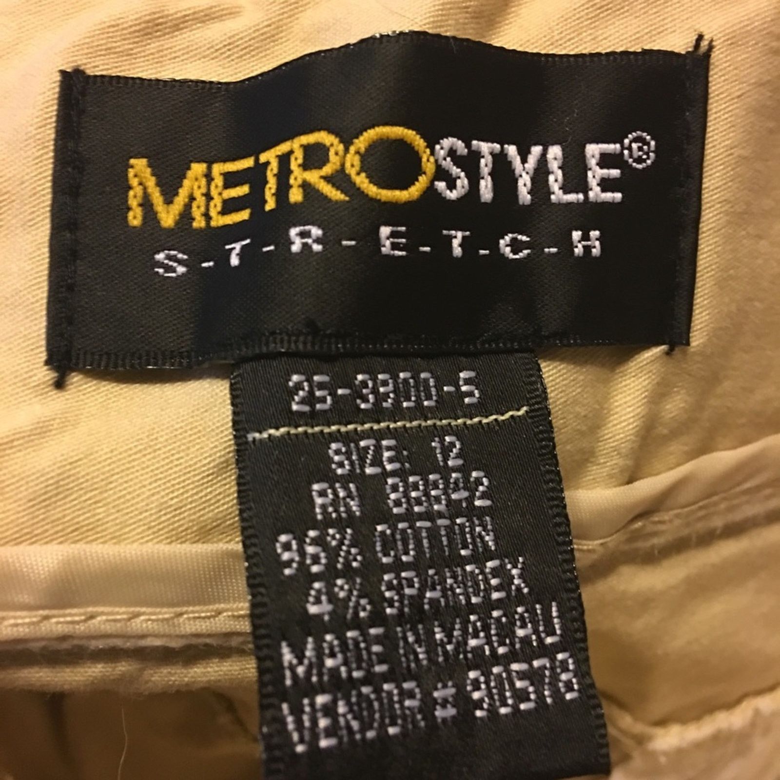 Other Metro style lightweight casual pants zipper detail Size 34" / US 12 / IT 48 - 7 Thumbnail