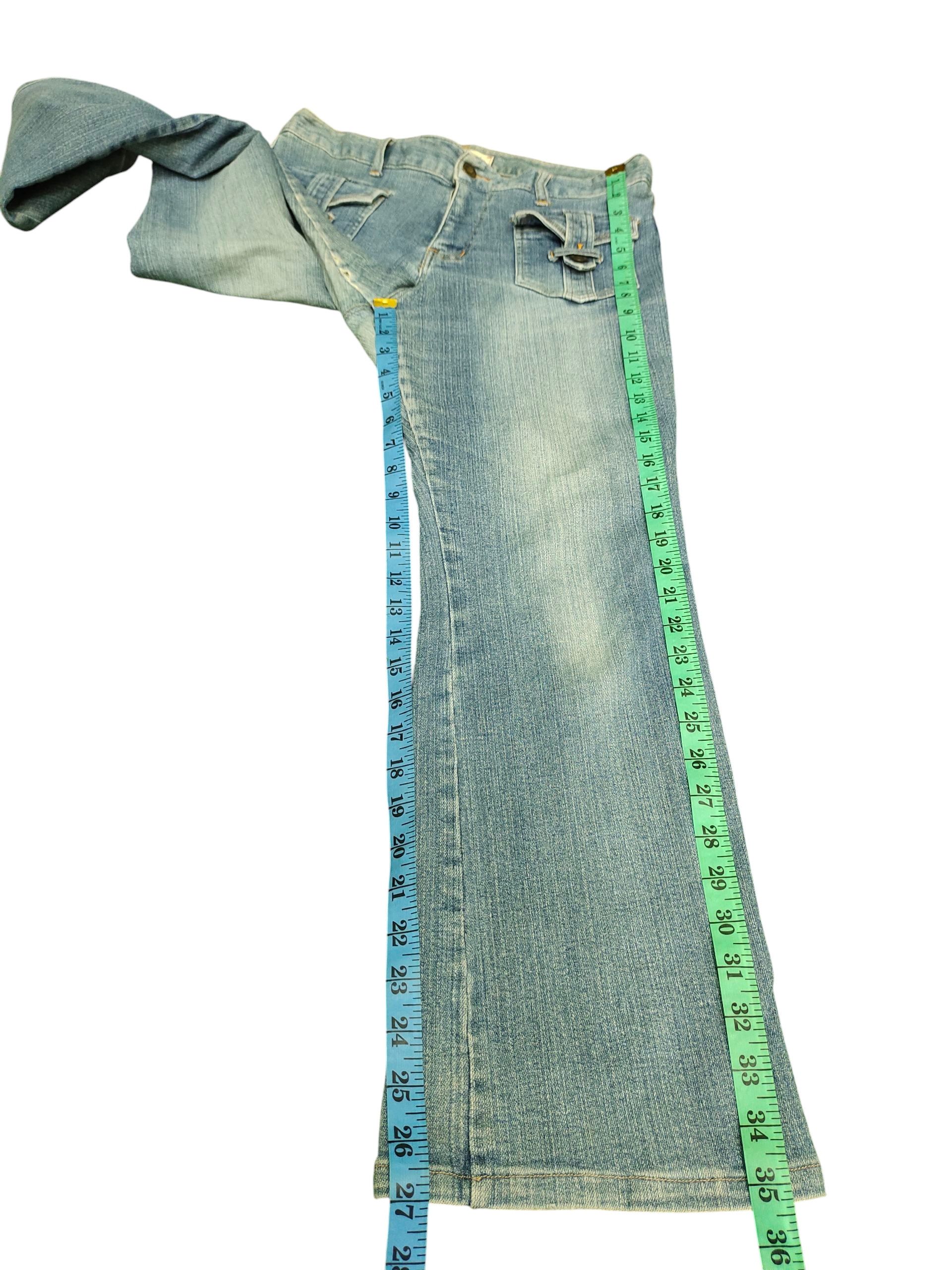 If Six Was Nine Flare Jeans Forty Second Japan Distress Denim Bootcut Size US 30 / EU 46 - 14 Thumbnail