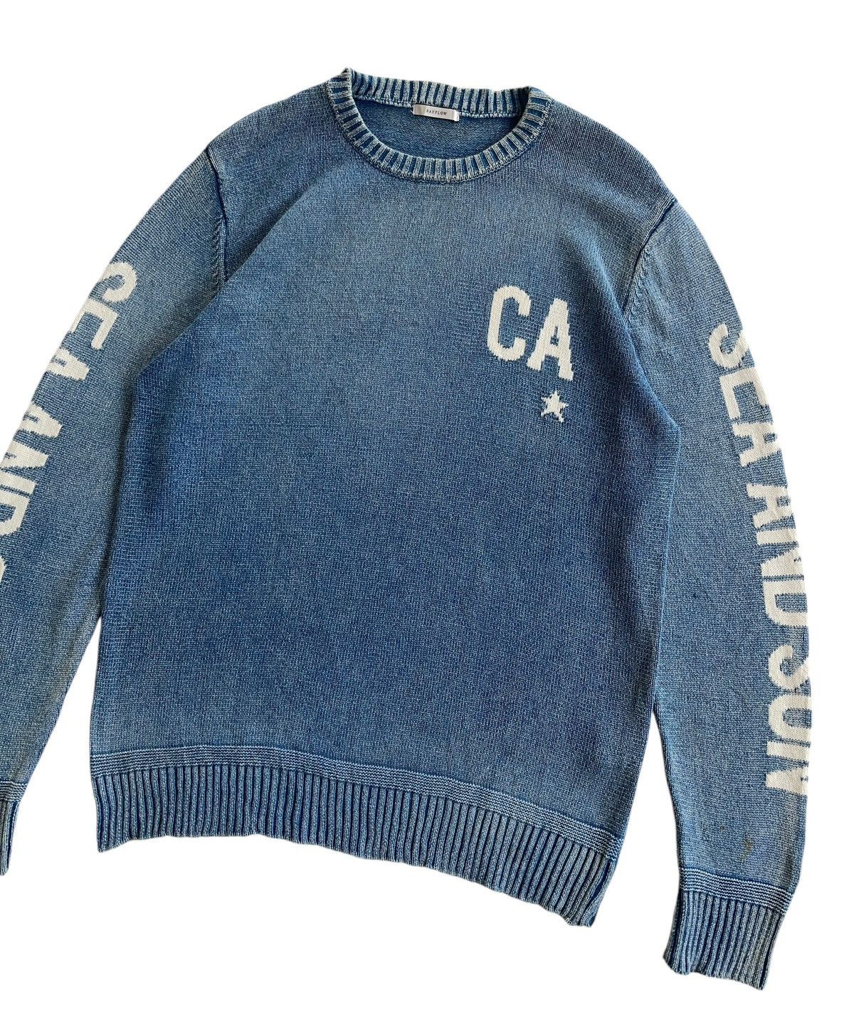Japanese Brand Vintage Bayflow "Sea and Sun" knitted Jumper Sweater Size US M / EU 48-50 / 2 - 5 Thumbnail