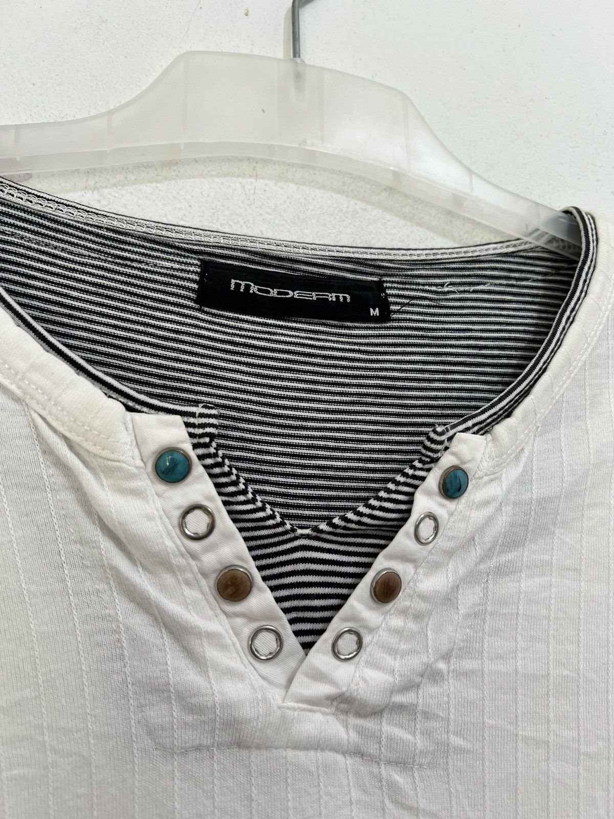 Japanese Brand × Vintage VINTAGE JAPAN MODERM TEES DOUBLE LAYER Size US M / EU 48-50 / 2 - 2 Thumbnail