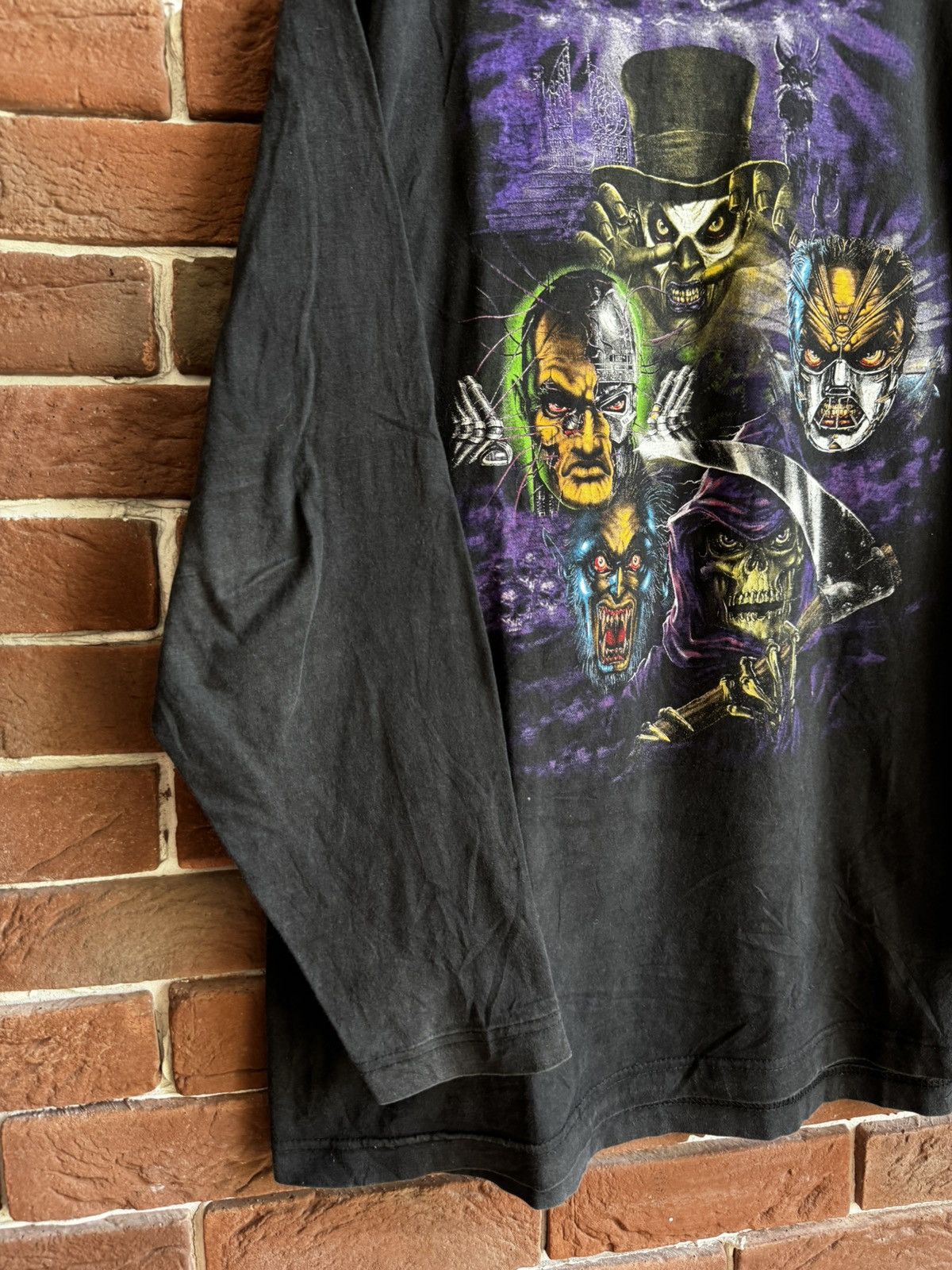 Band Tees × Thunderdome × Vintage Rare Vintage 1997 Thunderdome Wizard Gabber Band Tshirt 90s Size US XL / EU 56 / 4 - 5 Thumbnail
