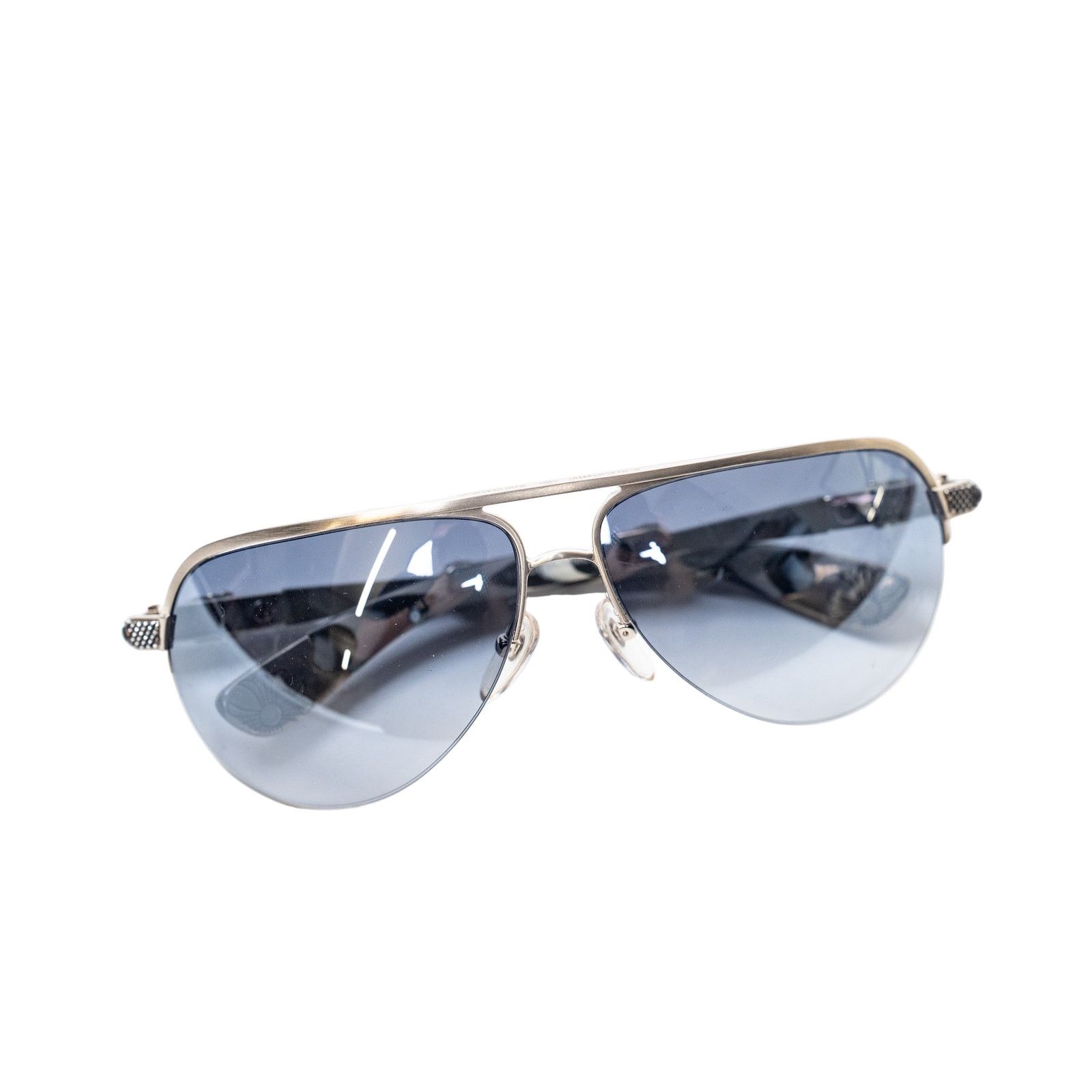 Chrome Hearts Blade Hummer I Silver Sunglasses Size ONE SIZE - 8 Thumbnail