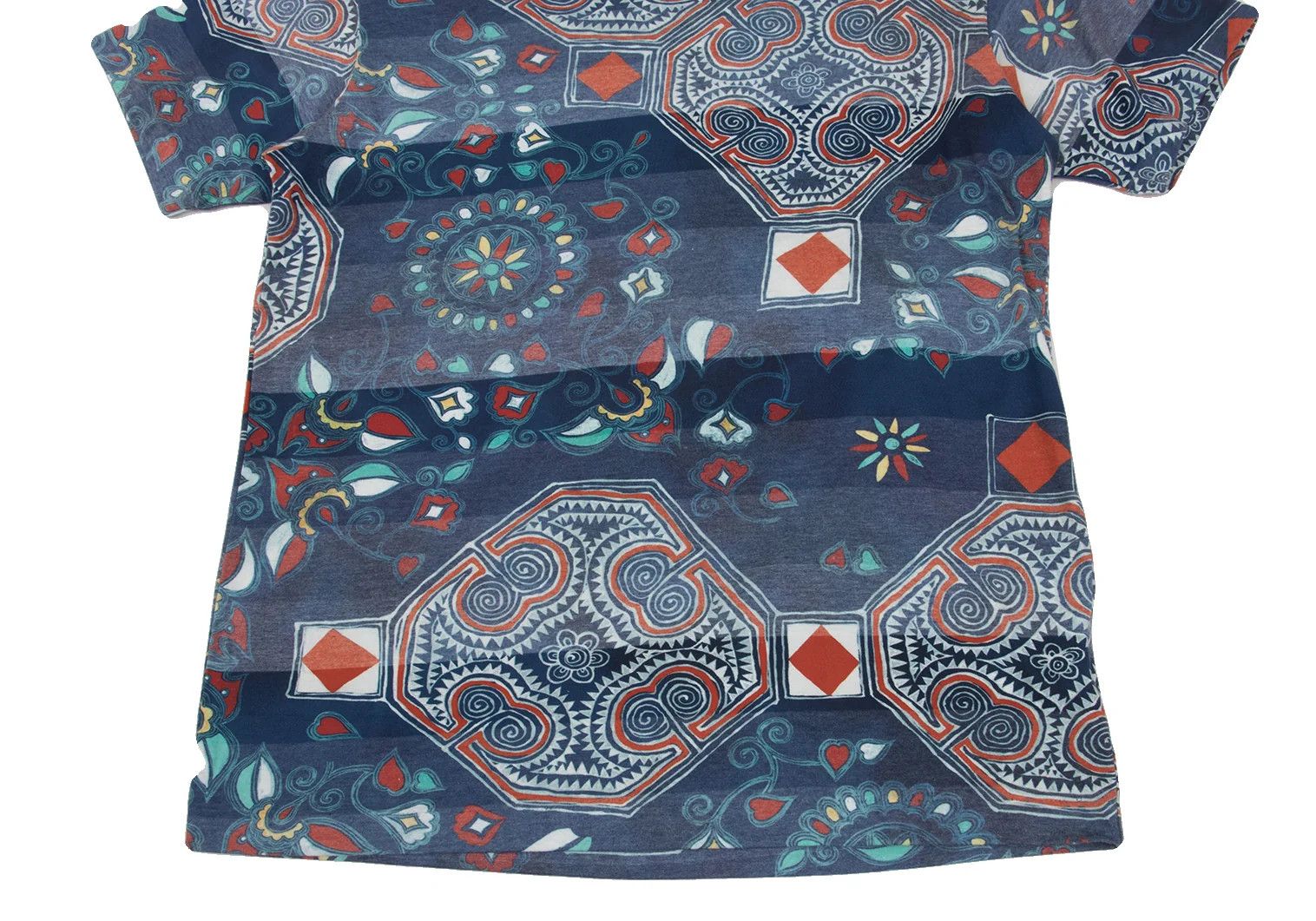 Yohji Yamamoto Yohji Yamamoto Waxed Tie-Dye Cotton Polyester T-Shirt Size US M / EU 48-50 / 2 - 5 Thumbnail