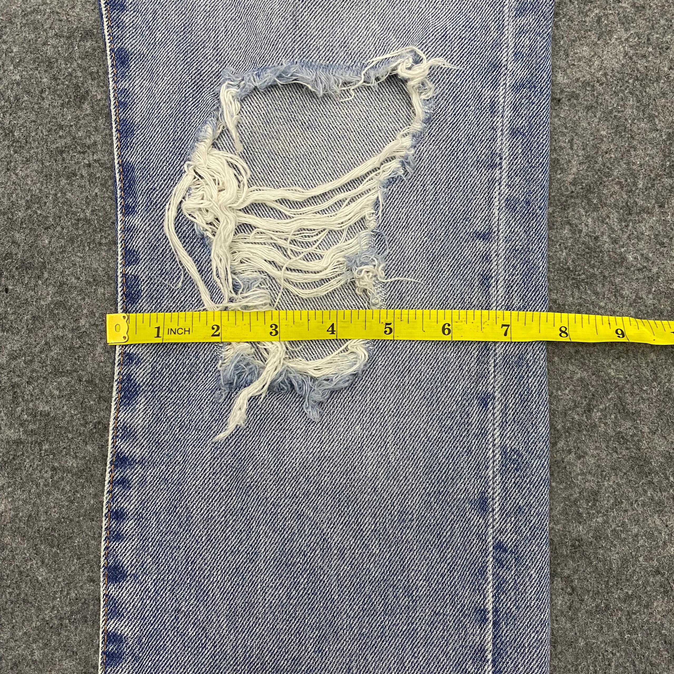 Levi's 💥Best Offer💥Vintage Levis 505 Distressed Denim Size US 36 / EU 52 - 8 Thumbnail