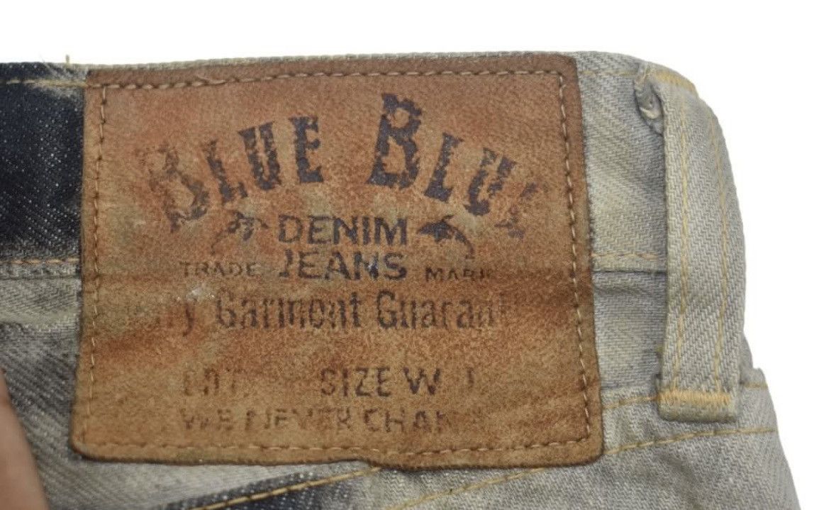 Vintage Design Blue Blue Japan Asic Wash Denim, Men's (Size 32) — image 6 of 6