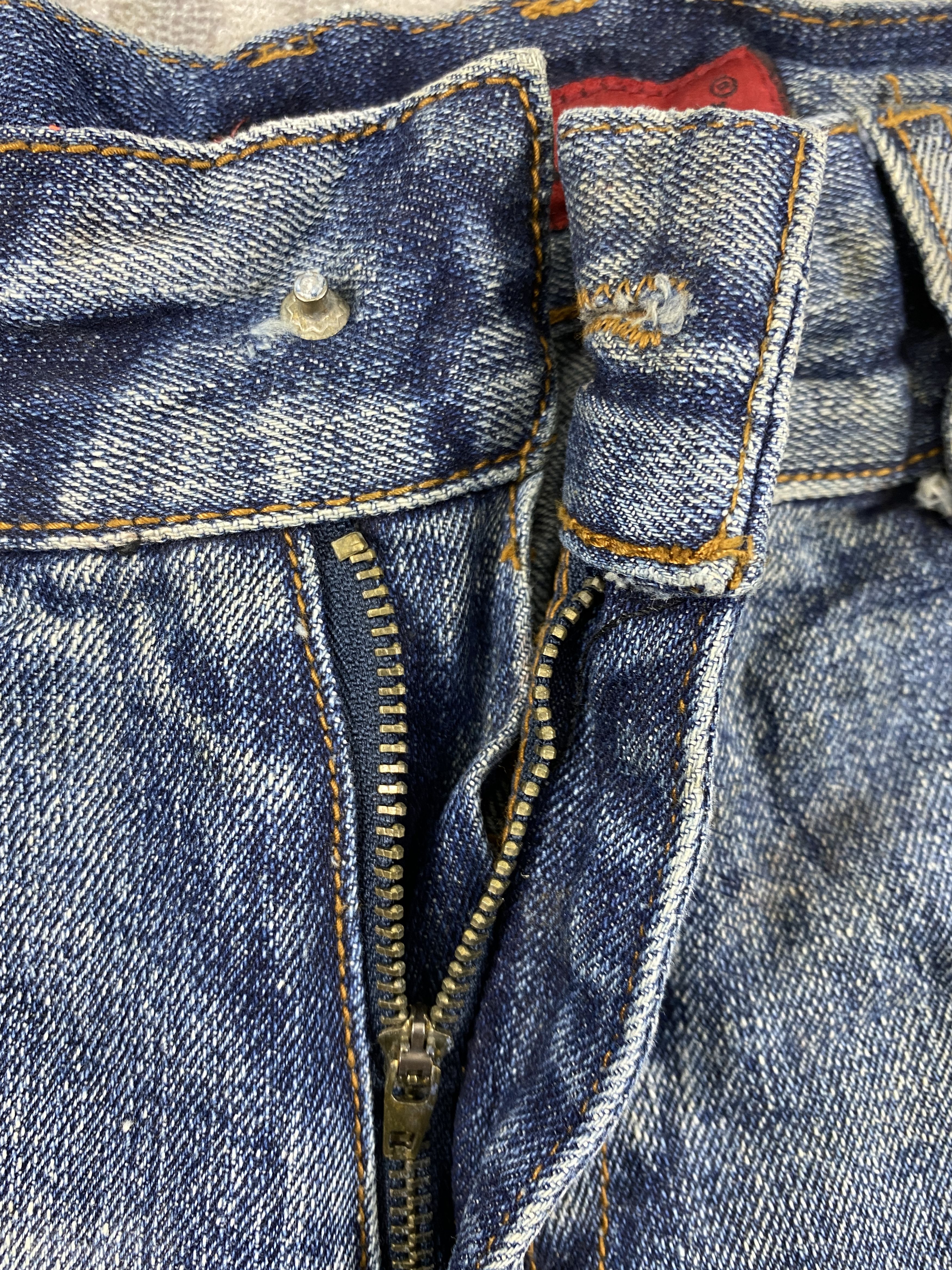 Hysteric Glamour 💥Binding Offer💥Vintage Baggy Jeans 32x28.5 Denim- JN3901 Size US 32 / EU 48 - 6 Thumbnail