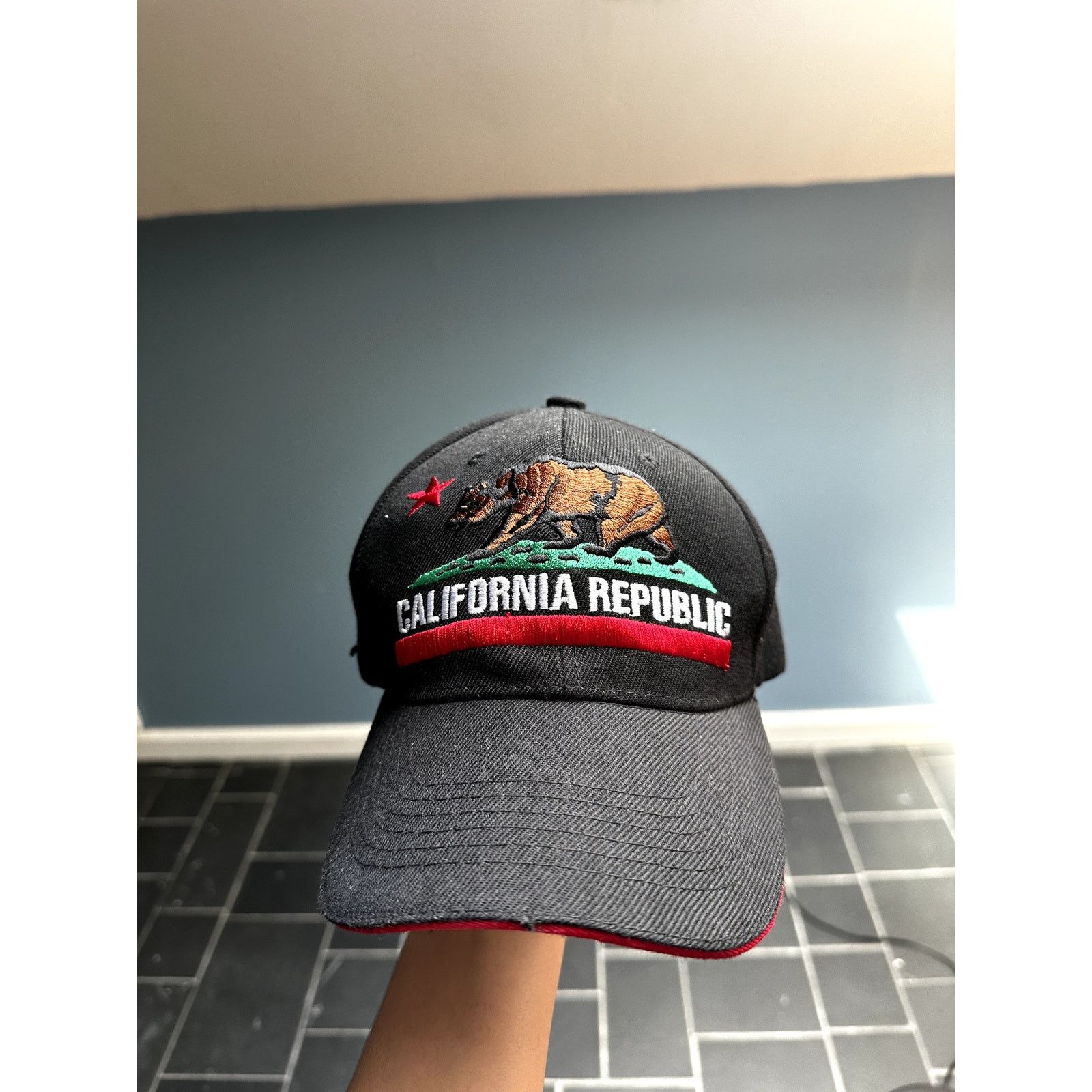 California Republic black california dad hat Size ONE SIZE - 1 Preview