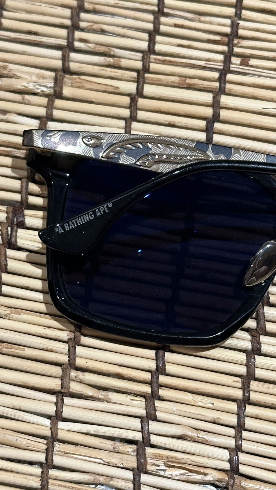Bape SHARK SUBGLASSES BK Size ONE SIZE - 5 Thumbnail