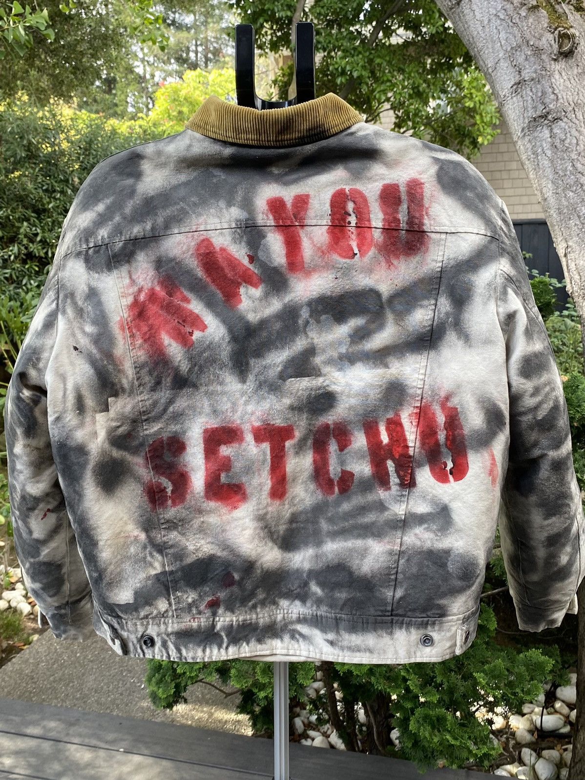 Schott × Vintage “WAYOU SETCHU” Custom Schott Goose down Bomber jacket Size US L / EU 52-54 / 3 - 2 Thumbnail