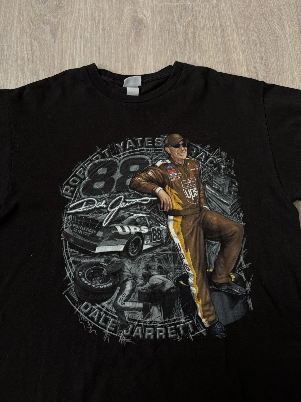 NASCAR × Vintage Vintage NASCAR 80s tshirt rare Size US XL / EU 56 / 4 - 2 Thumbnail