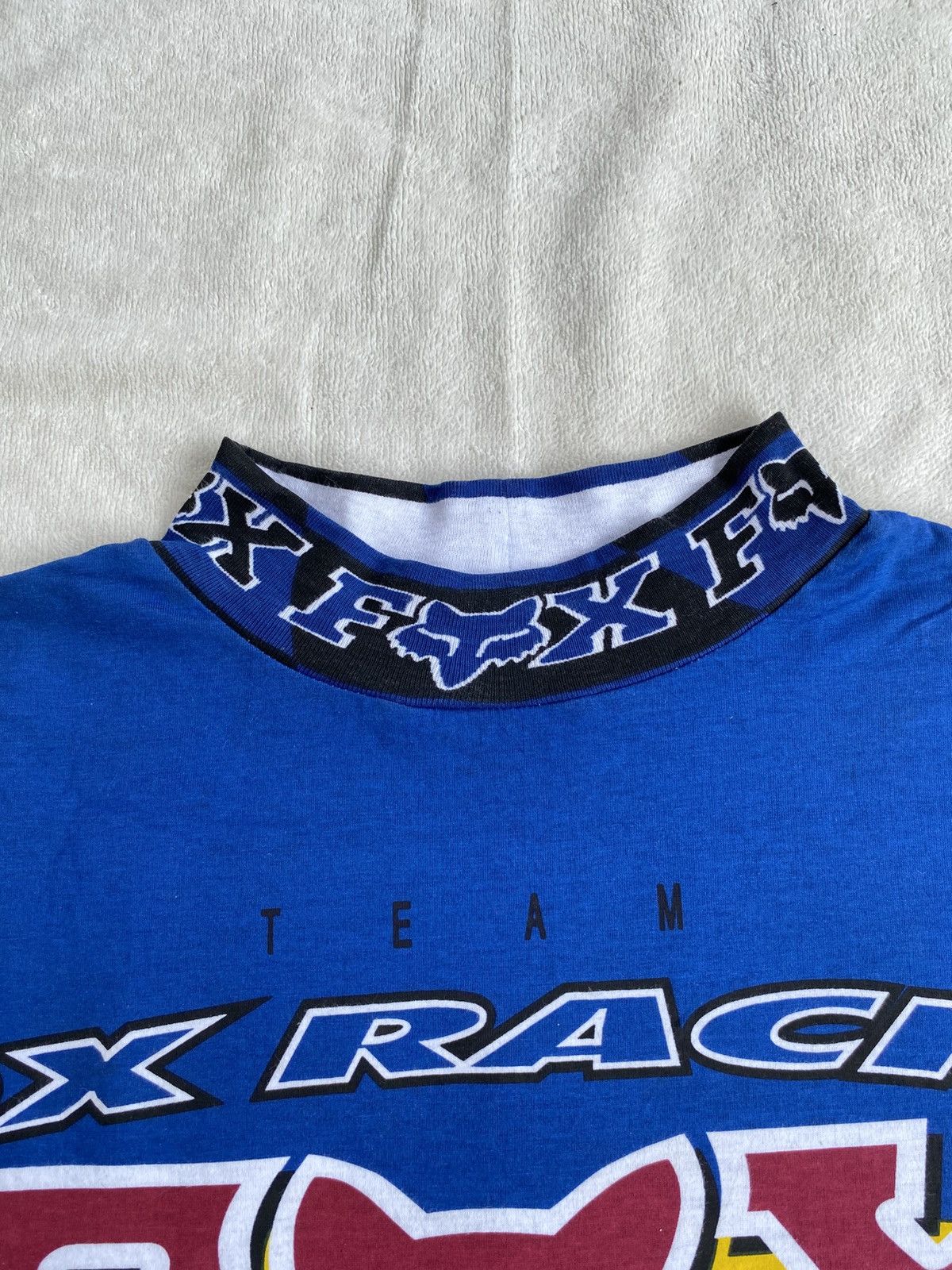 Fox Racing Vintage Fox Racing Jersey Motocross 90s Size US M / EU 48-50 / 2 - 4 Thumbnail