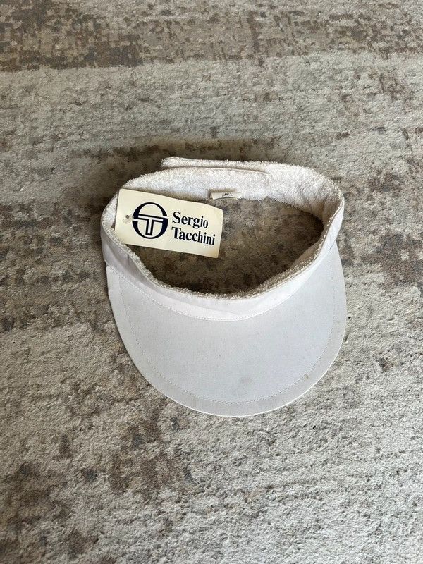 Sergio Tacchini Sergio Tacchini Visor Vintage 90s Made in Italy One Size Size ONE SIZE - 3 Thumbnail