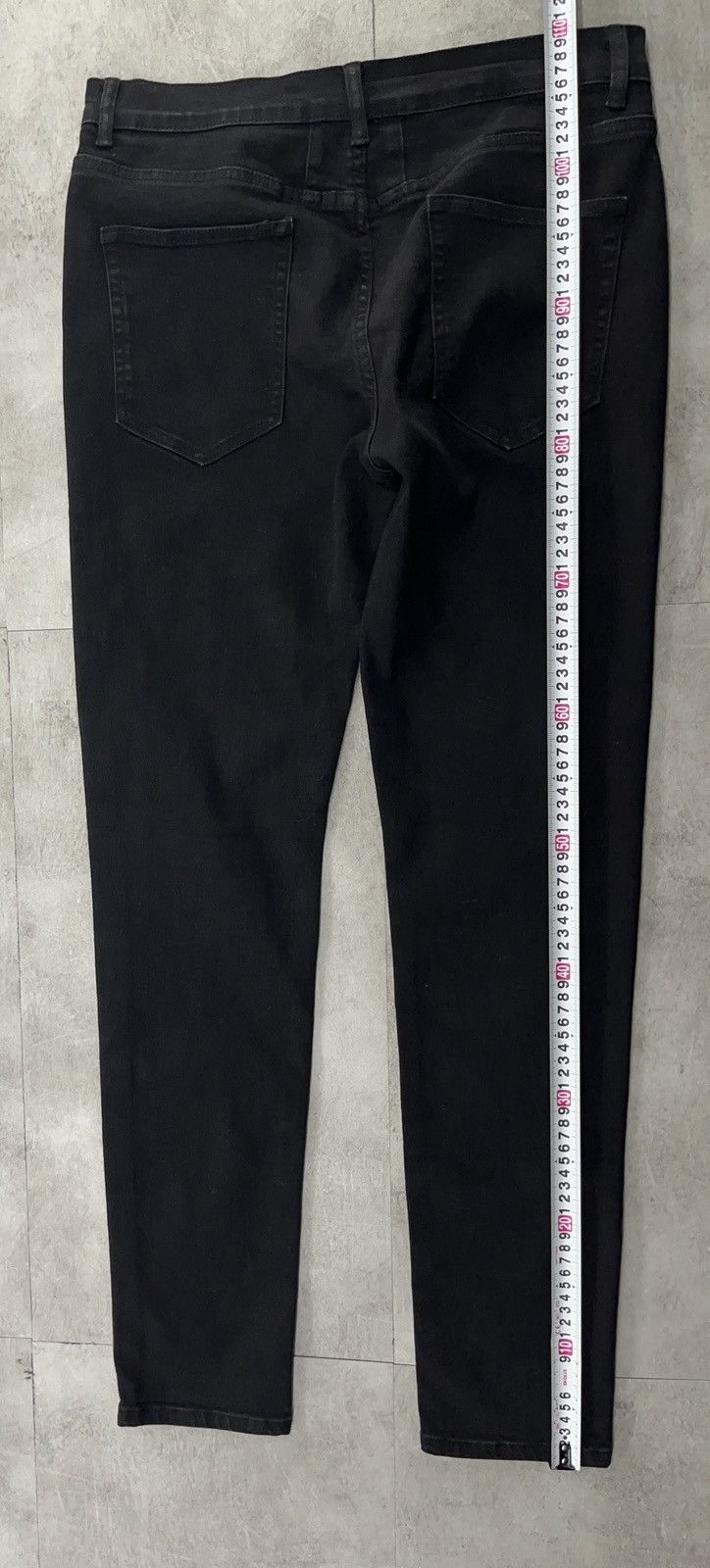 Saint Laurent Paris Saint Laurent Paris D02 M/SK-LW Black Skinny Jeans 32 Size US 32 / EU 48 - 10 Thumbnail