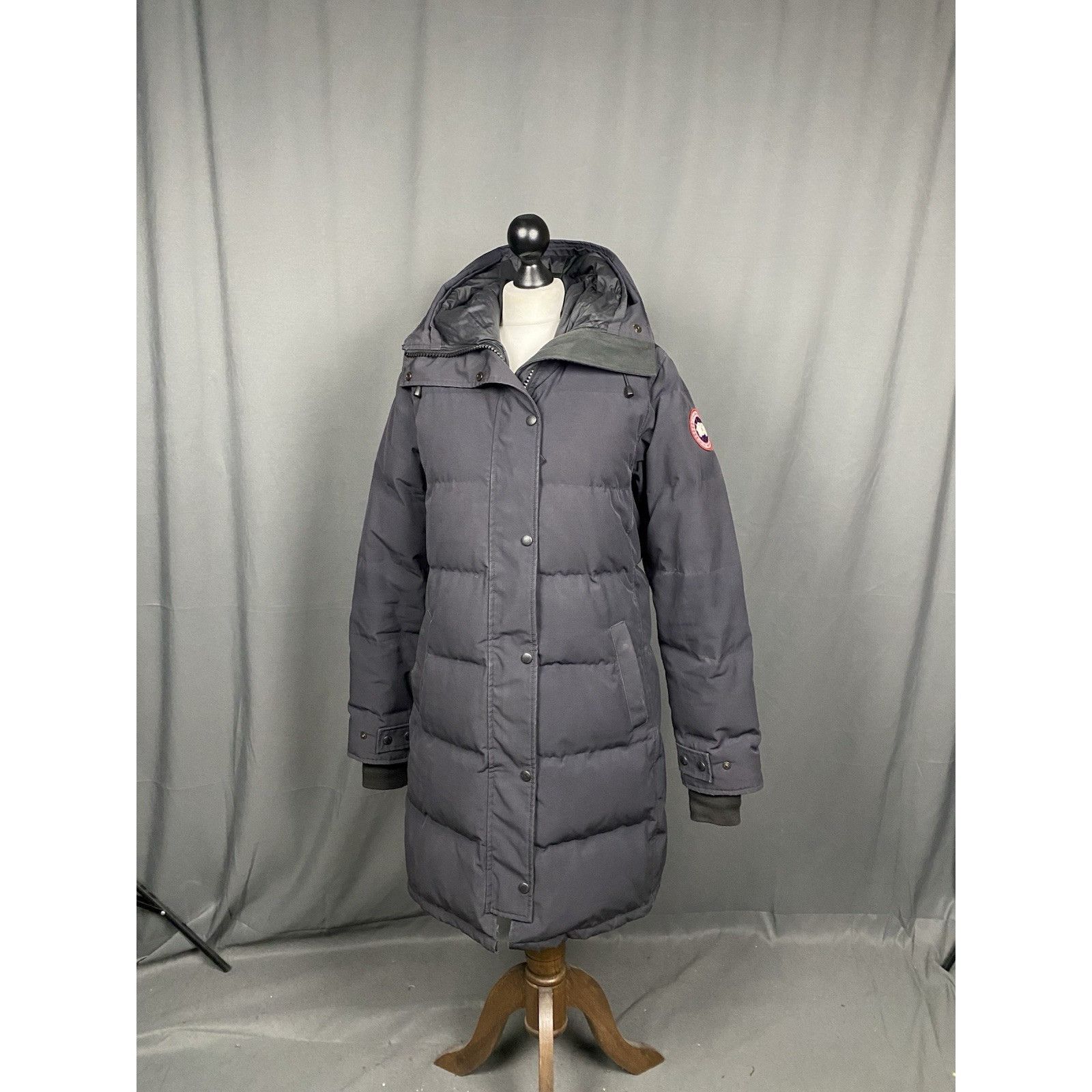 Canada Goose Canada Goose Auth Women's Black Down Insulated Parka Jacket Size L / US 10 / IT 46 - 4 Thumbnail