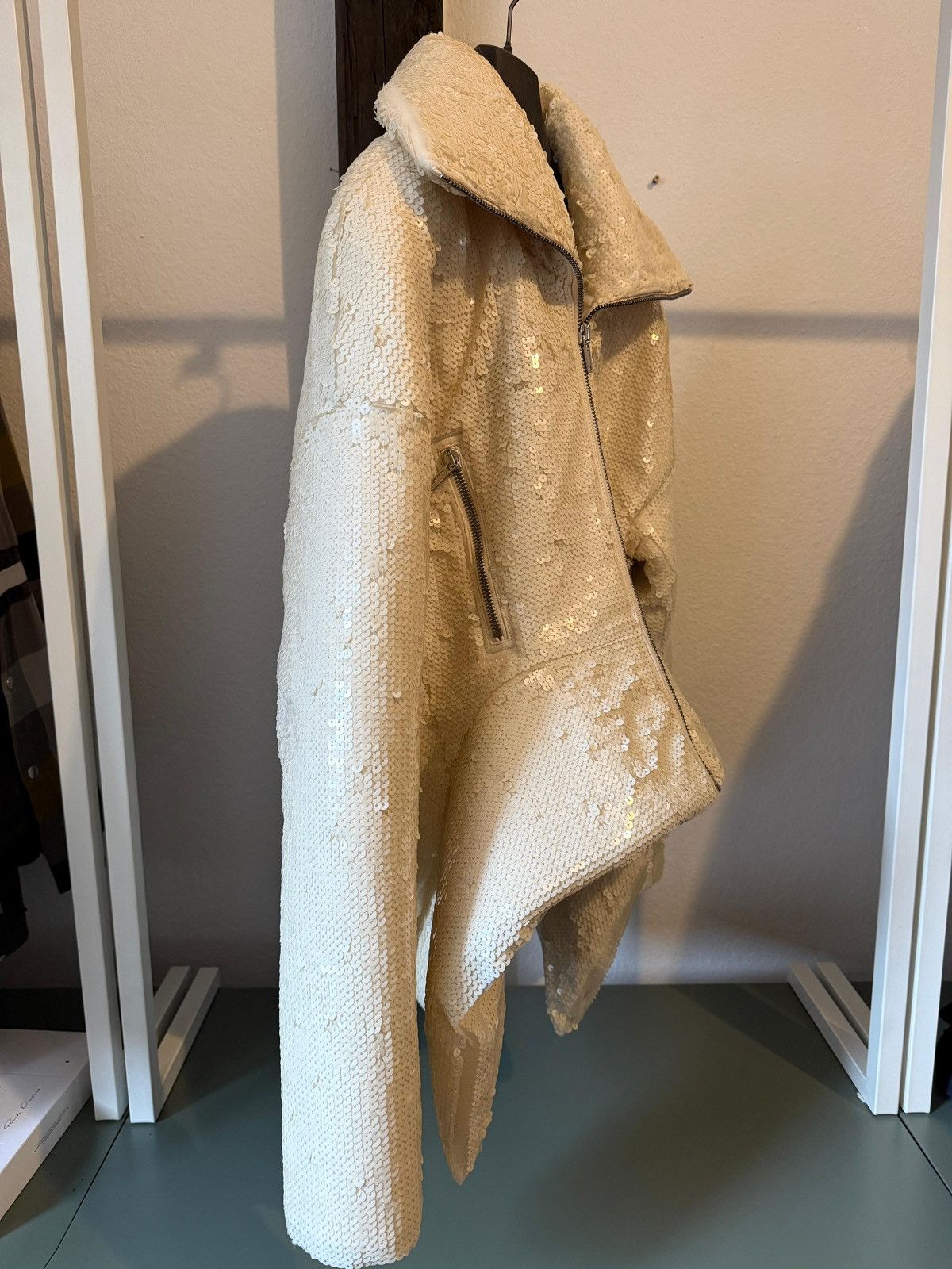 Rick Owens RICK OWENS Draculimo Embroidered Jacket Milk Size M / US 6-8 / IT 42-44 - 10 Thumbnail