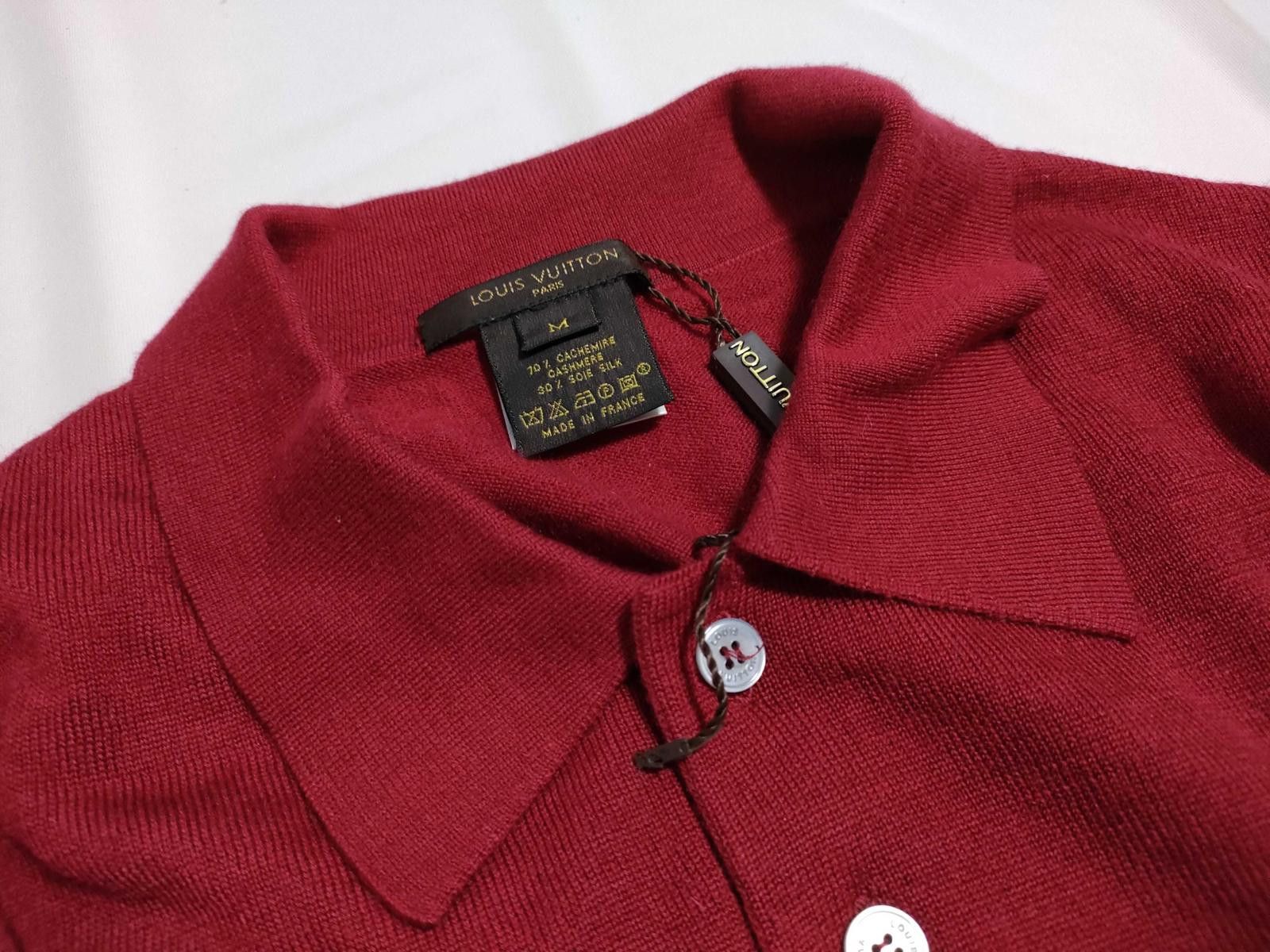 Louis Vuitton Louis Vuitton Paris Red Long Sleeve Polo Size US M / EU 48-50 / 2 - 3 Thumbnail