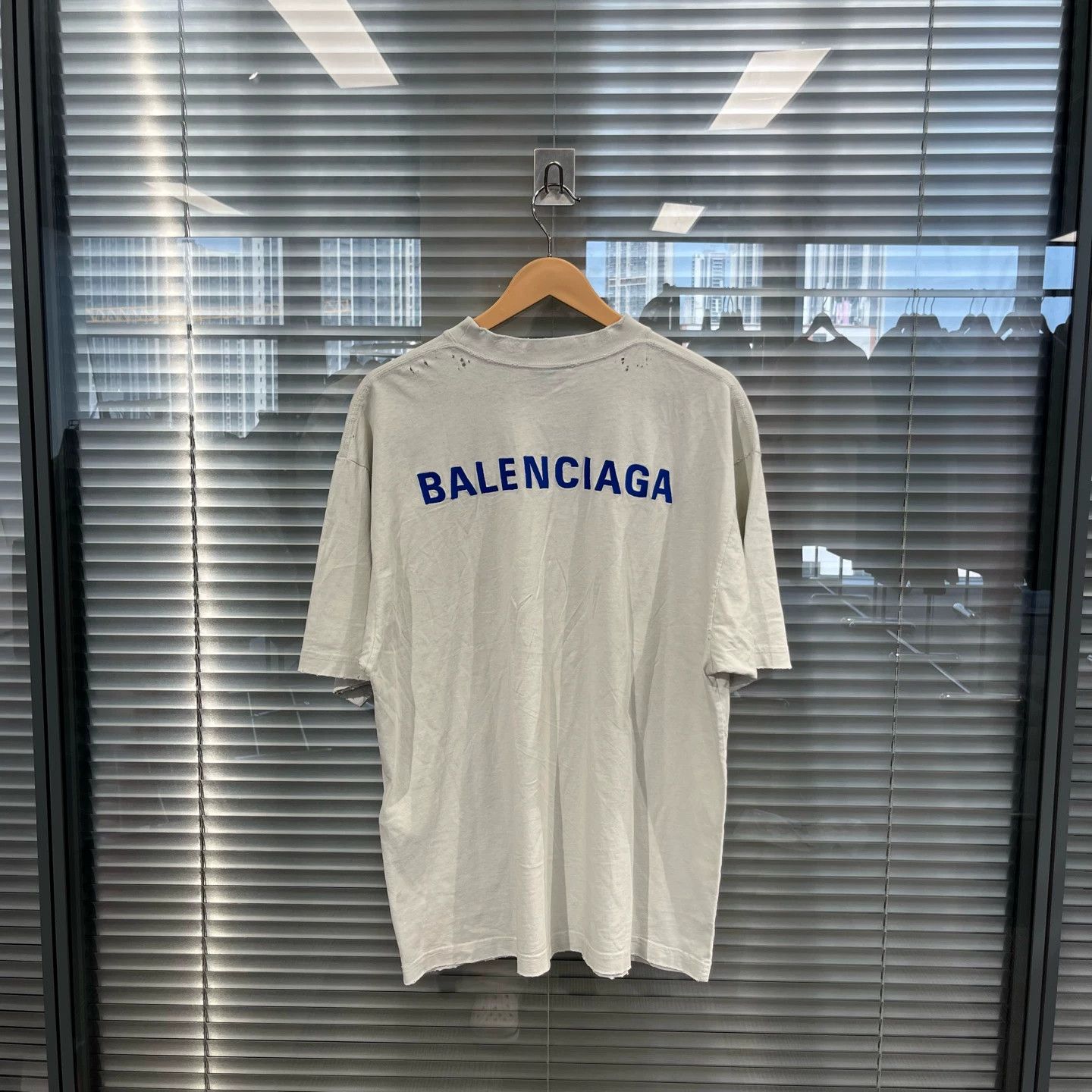 Balenciaga Balenciaga 25ss Front & Back Embroidered Big Logo XS 99 New Size US XS / EU 42 / 0 - 3 Thumbnail