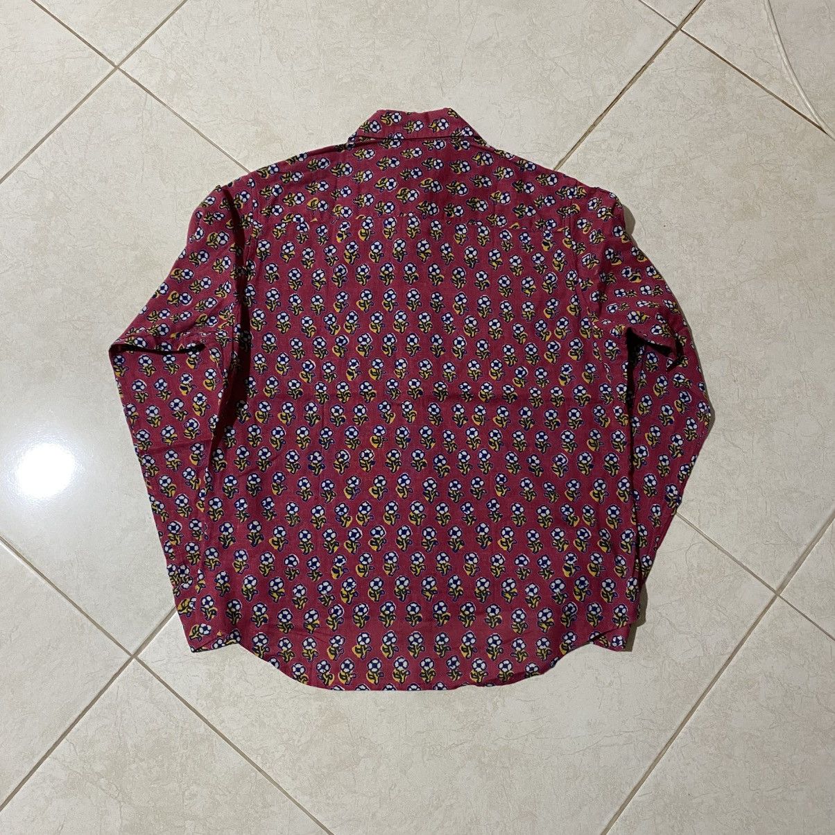 Yohji Yamamoto Yohji Yamamoto Ys Floral Shirt Size US M / EU 48-50 / 2 - 5 Thumbnail