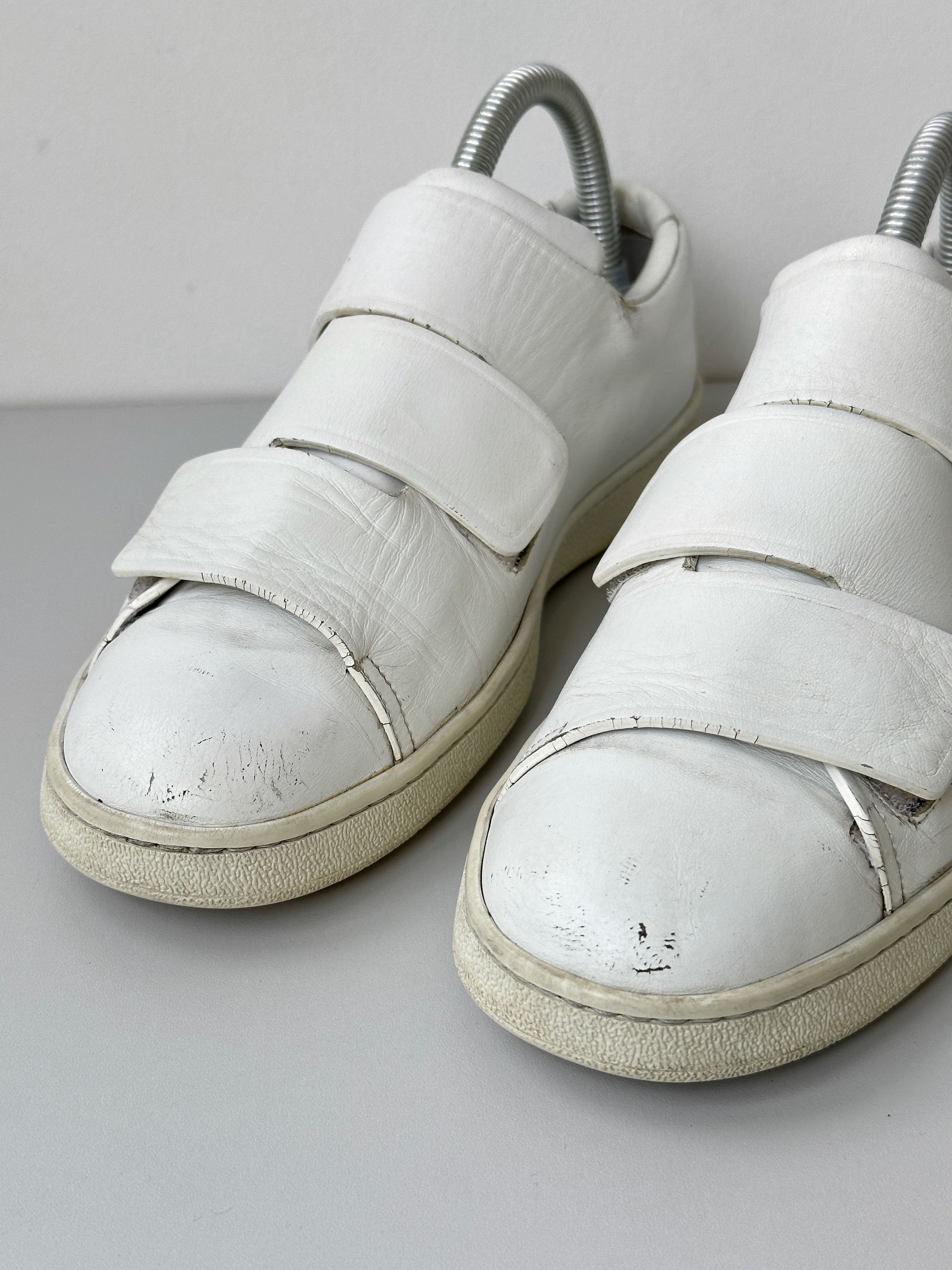 Acne Studios Acne Studios Leather Trainers Low Top Sneakers Size US 7 / IT 37 - 4 Thumbnail