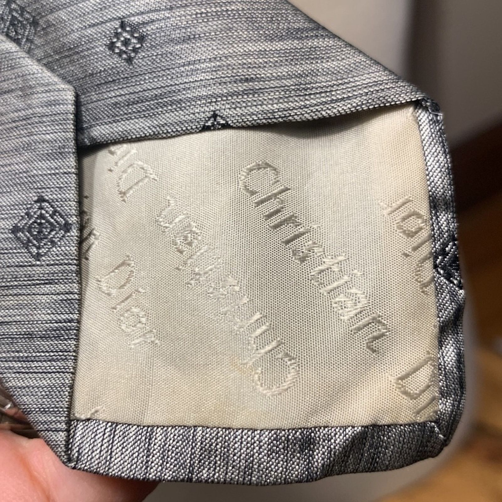 Christian Dior Monsieur 60’s Christian Dior vintage 100% silk necktie Size ONE SIZE - 5 Thumbnail