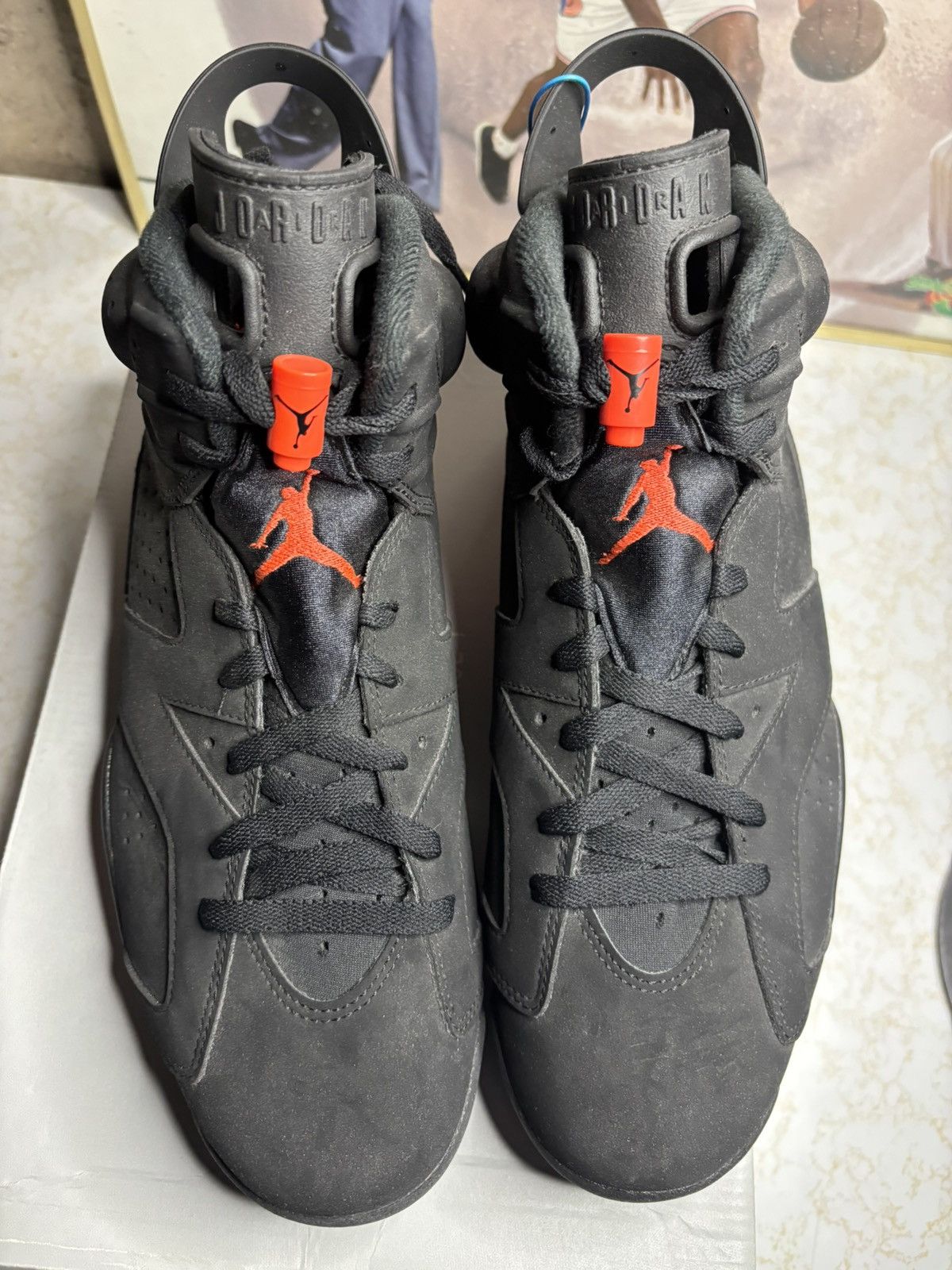Jordan Brand Jordan Retro 6 ‘black infrared’ Size US 9.5 / EU 42-43 - 2 Thumbnail
