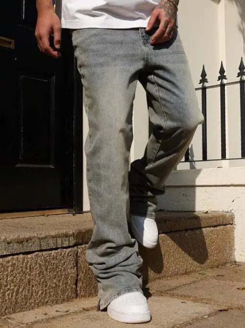 Japanese Brand Nozomi x Kaori Straight fit DRIP TRAP Denim jeans Size US 32 / EU 48 - 8 Thumbnail