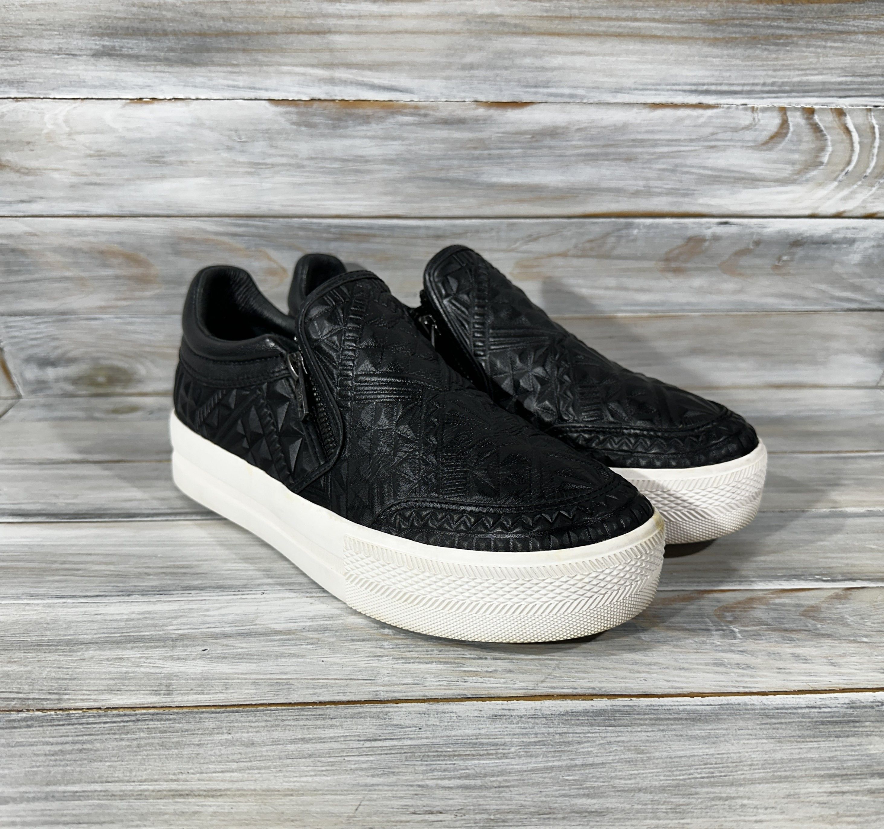 ASH ASH Platform Slip On Women's Leather Shoes Casual Sneakers Size US 8 / IT 38 - 14 Thumbnail