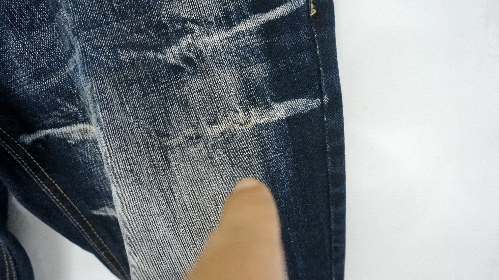 If Six Was Nine × PPFM × Tornado Mart PPFM Peyton Place Double Waist Distressed Roll Up Jeans Size US 29 - 18 Thumbnail