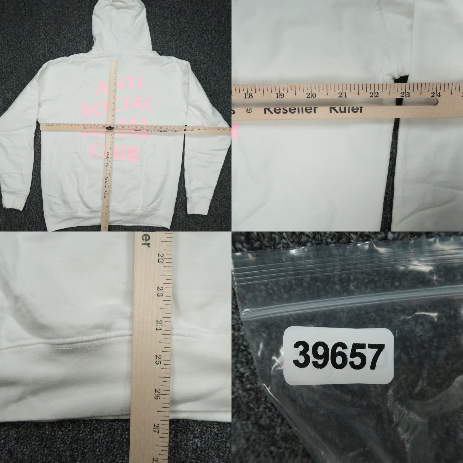Anti Social Social Club VINTAGE Anti Social Social Club Hoodie Mens Large White Graphic ASSC Streetwear Hooded Size US L / EU 52-54 / 3 - 8 Thumbnail