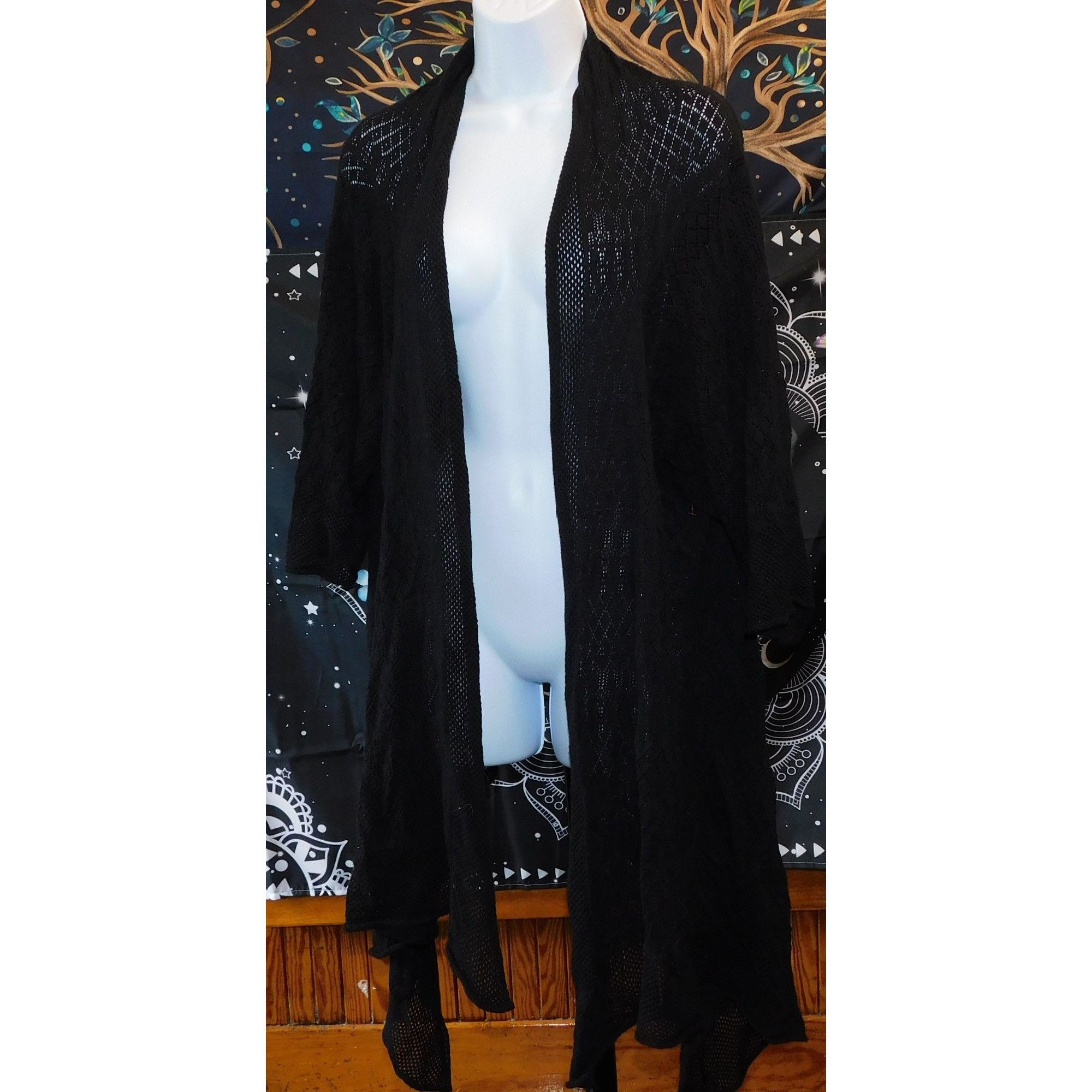 Other Contemporary Edge Gothic Flyaway Cardigan Size L / US 10 / IT 46 - 5 Thumbnail