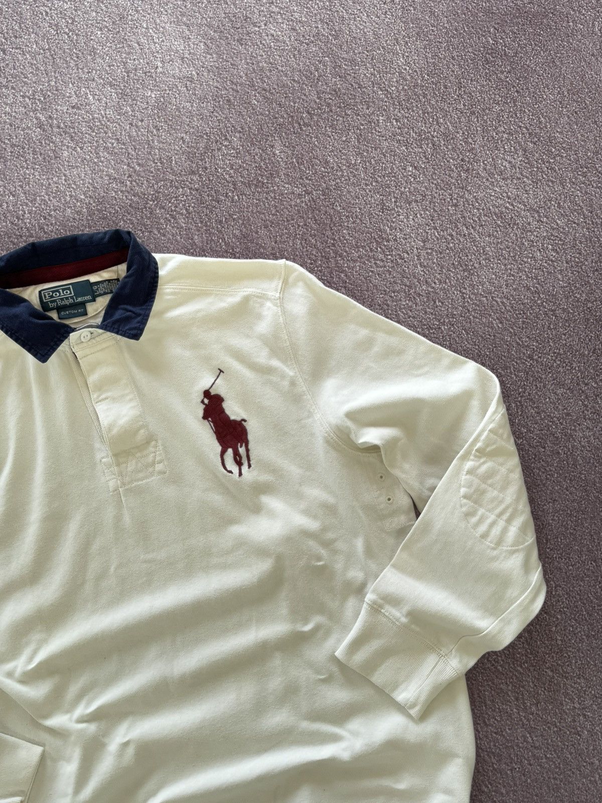Polo Ralph Lauren Chief Keef Polo Ralph Lauren longsleeve white big pony Size US L / EU 52-54 / 3 - 5 Thumbnail