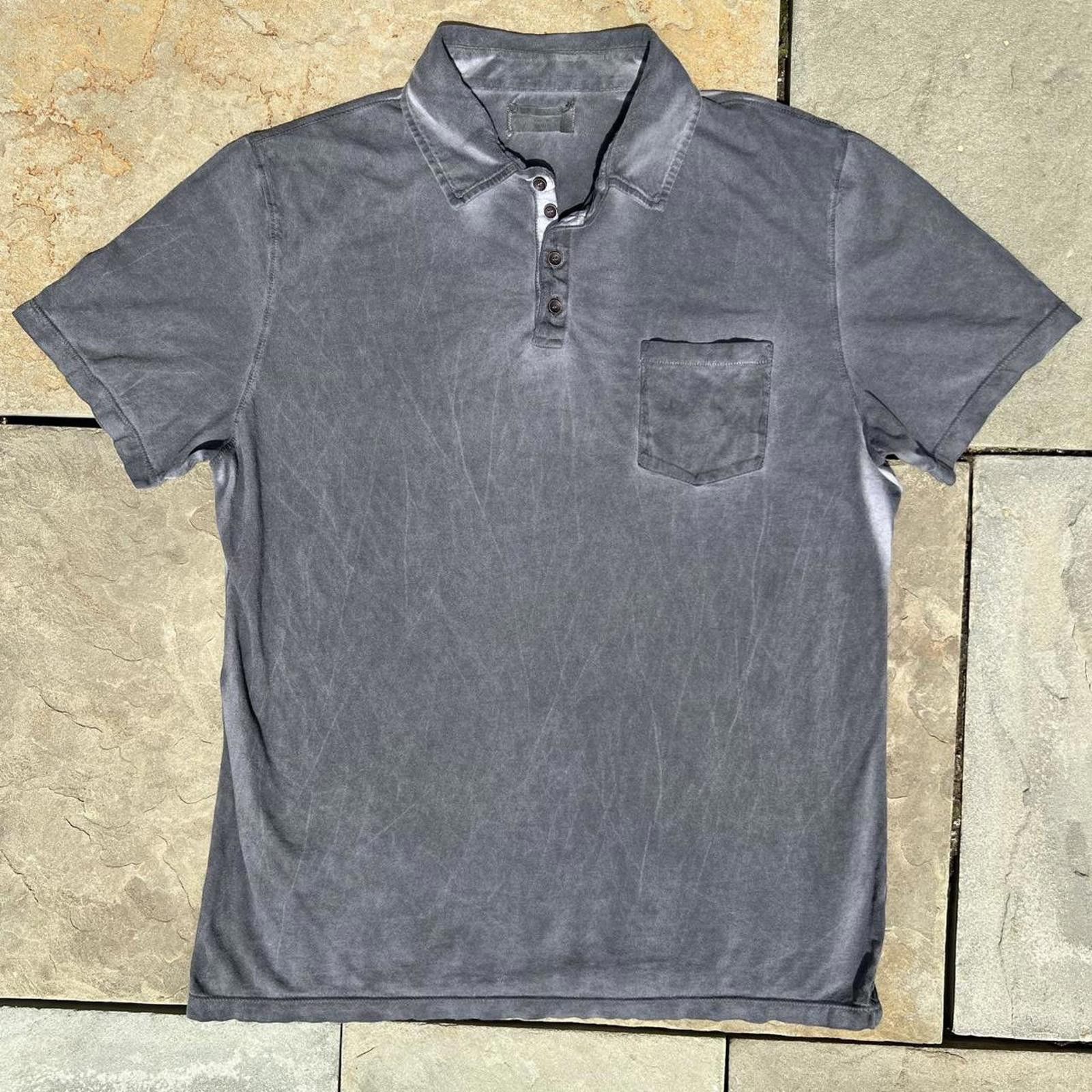 Other Overdyed Reworked Grey Minimalist Polo Size US M / EU 48-50 / 2 - 1 Thumbnail