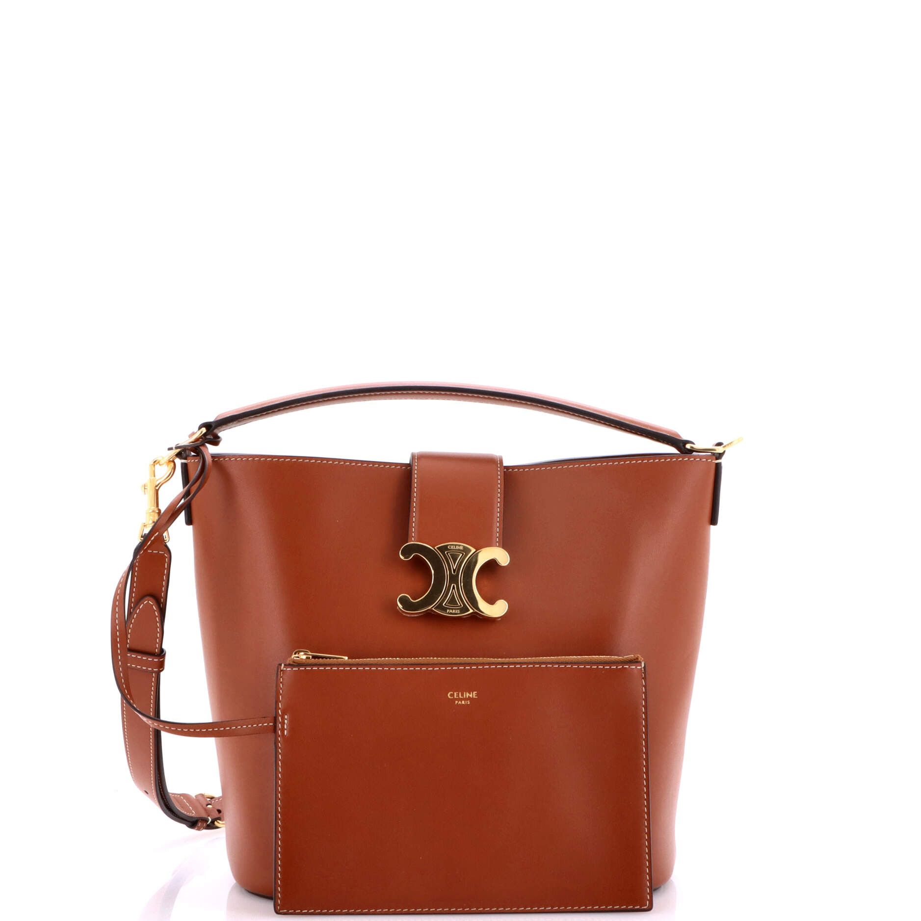 Celine Louise Bag Leather Medium Size ONE SIZE - 1 Thumbnail