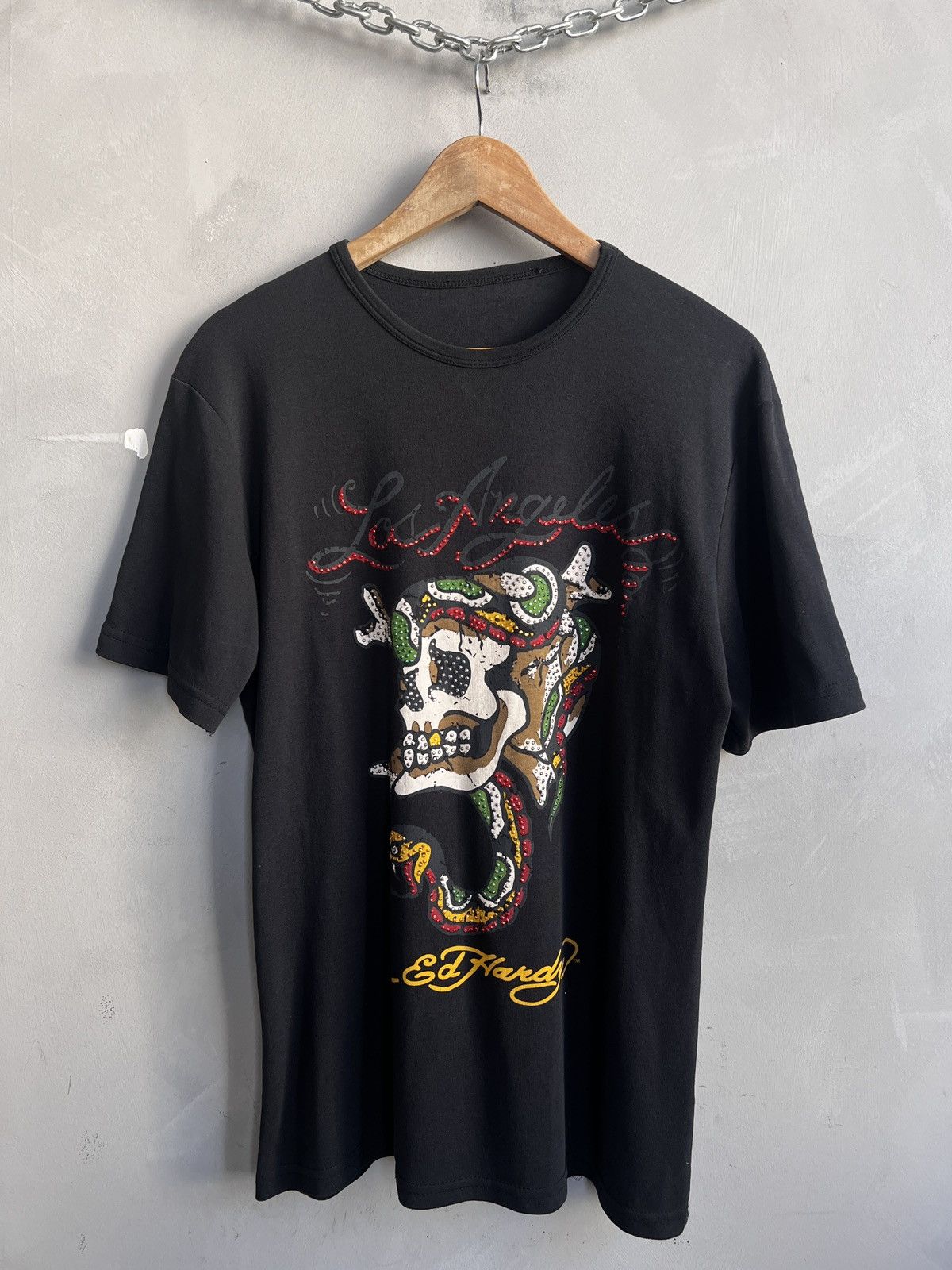 Ed Hardy Vintage Ed Hardy Los Angeles T-shirt Y2K Size US M / EU 48-50 / 2 - 1 Thumbnail