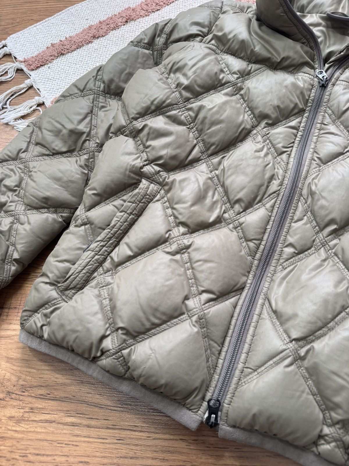 Nike VINTAGE NIKE 2000s QUILTED STYLE DOWN PUFFER JACKET Size S / US 4 / IT 40 - 4 Thumbnail