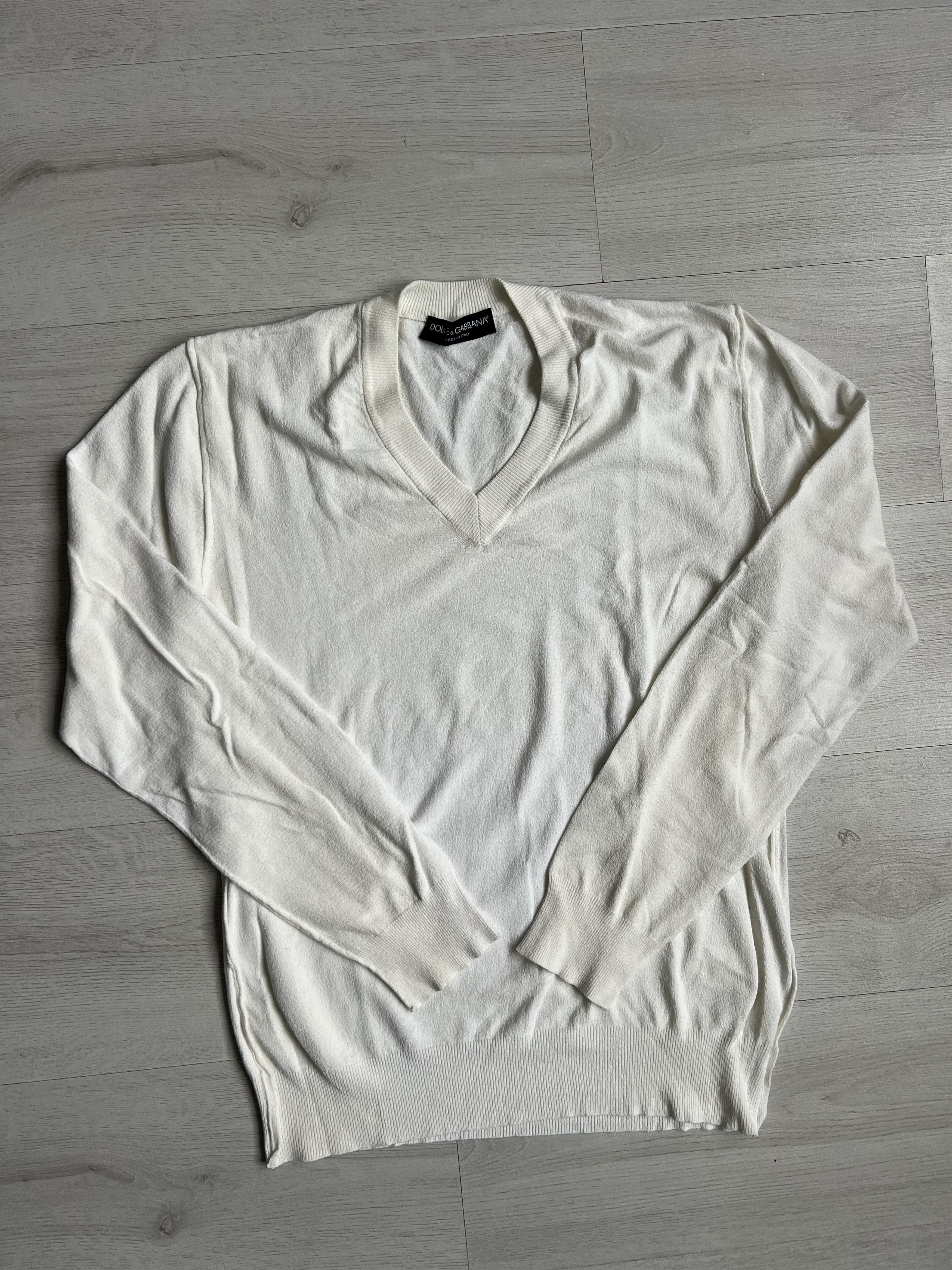 Dolce & Gabbana Dolce & Gabbana Pullover Viscose Men’s Size US M / EU 48-50 / 2 - 1 Thumbnail