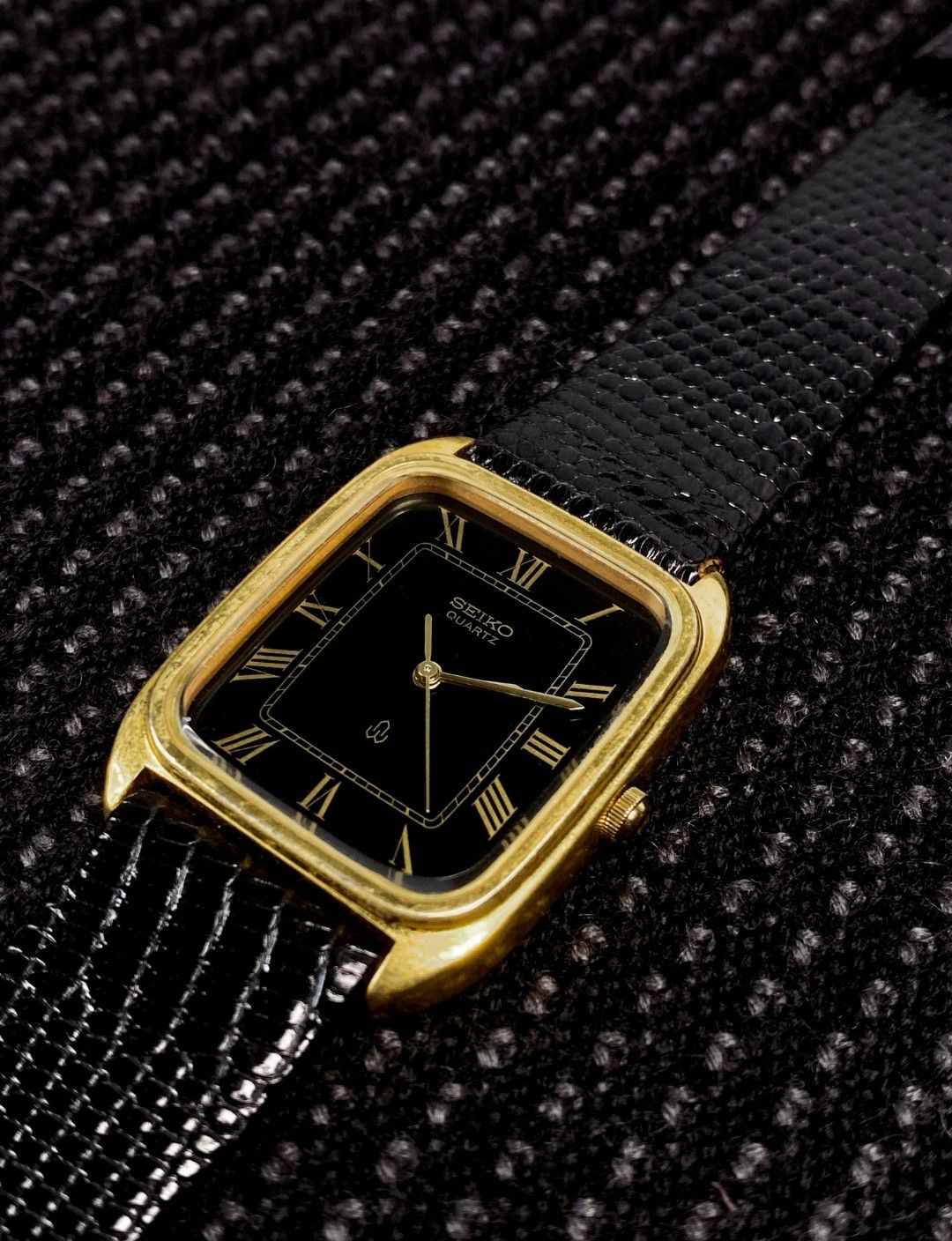 Seiko × Vintage 💥 Vtg 80's Seiko Rectangle Size ONE SIZE - 4 Thumbnail