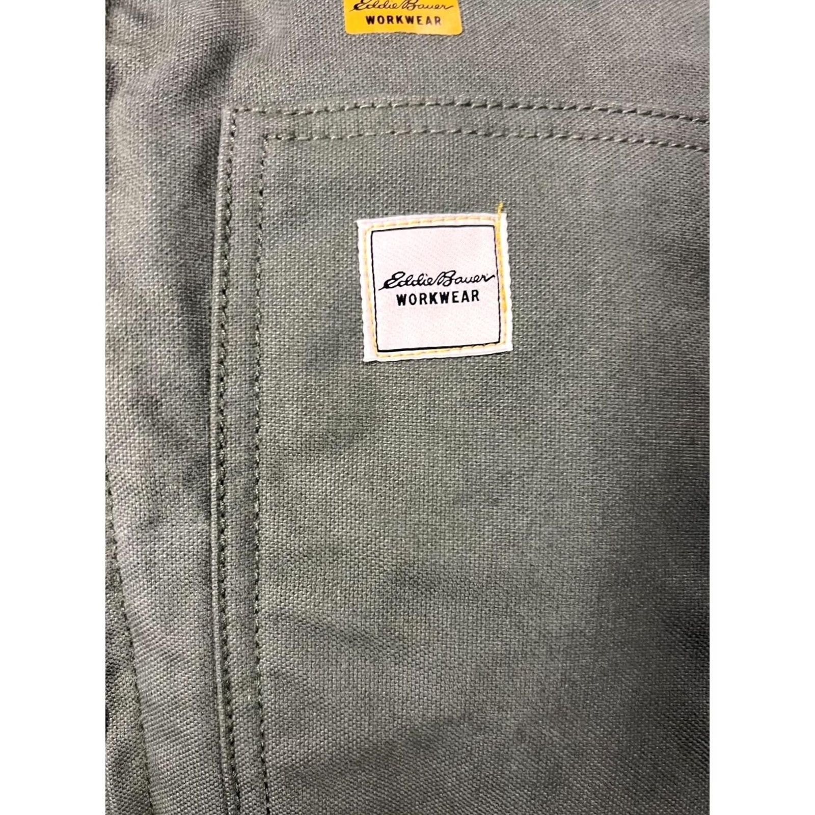 Eddie Bauer Eddie Bauer Workwear Green Jacket Heavy-Duty YKK Zipper Medium Mens Size US M / EU 48-50 / 2 - 6 Thumbnail
