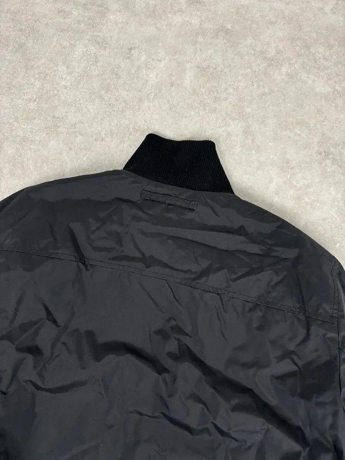 Prada AW2007 Prada Black Nylon Linea Rossa Bomber Jacket Size US L / EU 52-54 / 3 - 6 Thumbnail