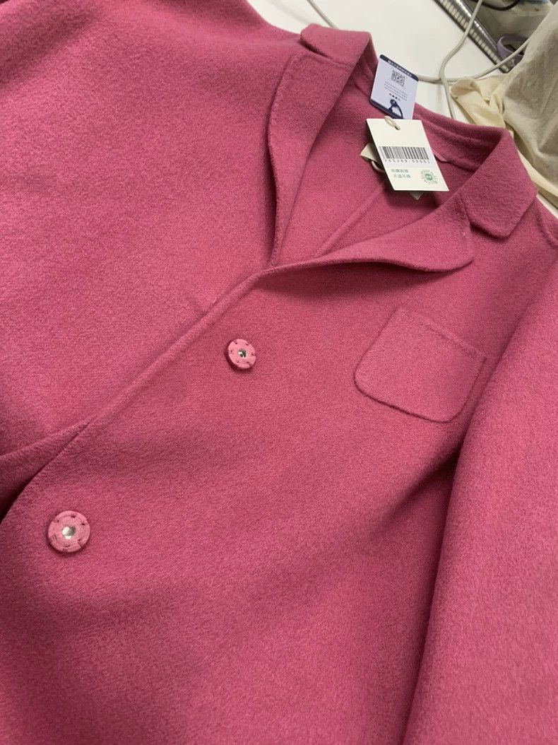 Max Mara Max Mara Solid wool and mulberry silk overcoat Size M / US 6-8 / IT 42-44 - 8 Thumbnail