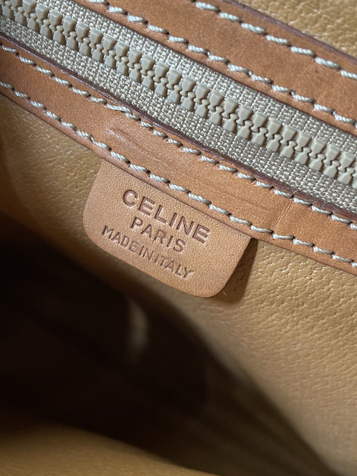 Celine × Vintage Celine Macadam Leather Clutch Size ONE SIZE - 13 Thumbnail