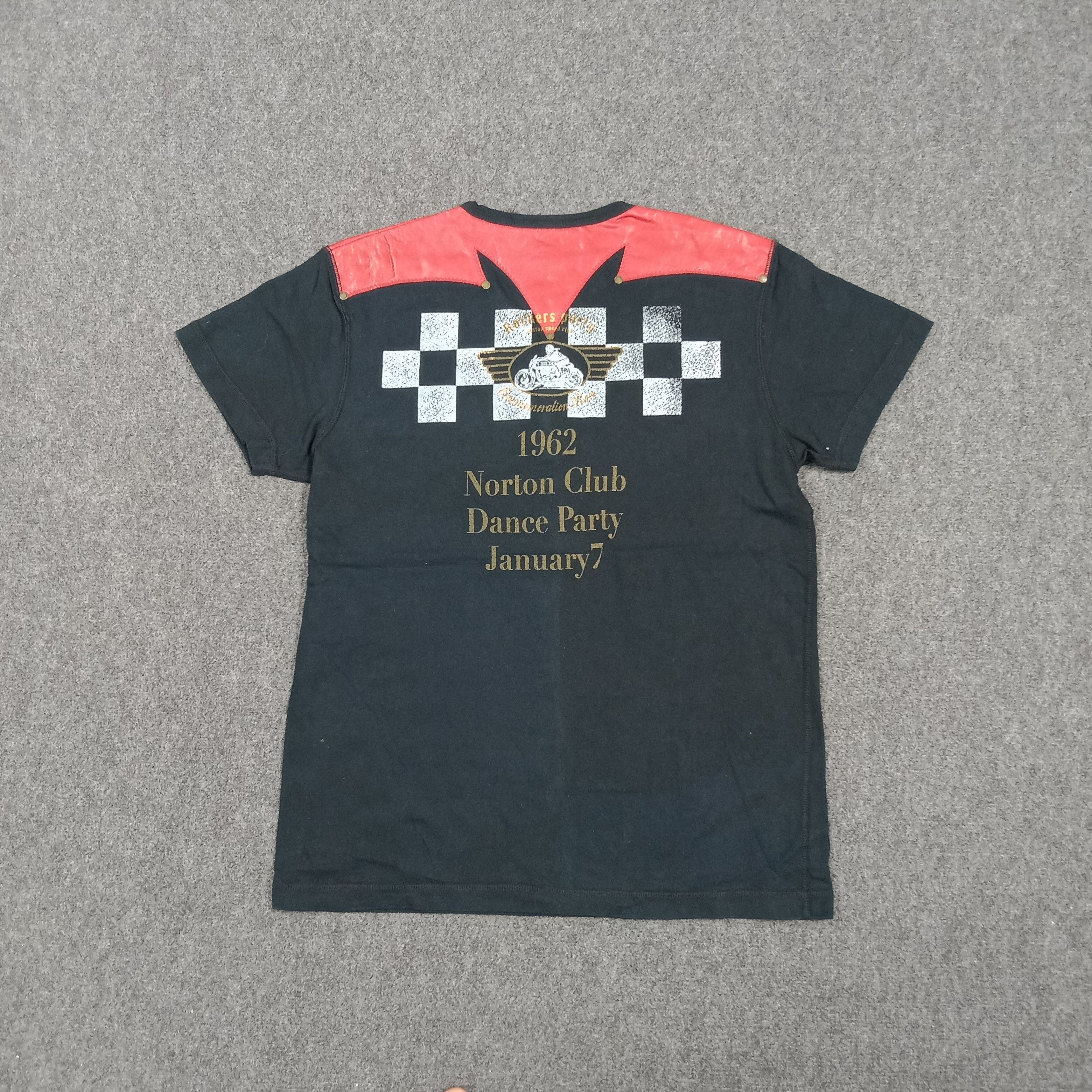 Norton Norton Motorcycles Cafe Racer Rocker Tshirt C285N1 Size US M / EU 48-50 / 2 - 4 Thumbnail