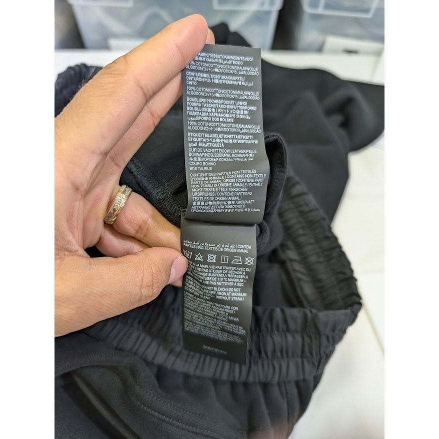 Saint Laurent Paris o1rshd1 Jogging Sweatpants in Black Size US 36 / EU 52 - 16 Thumbnail
