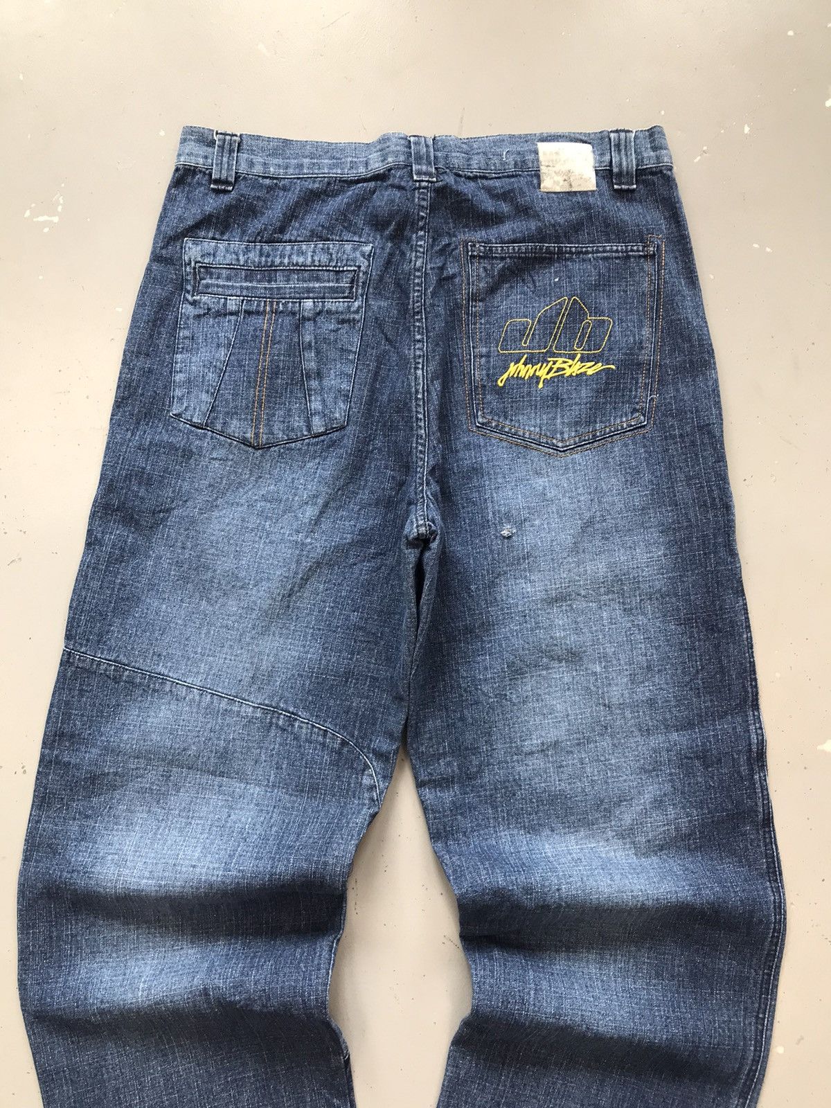 Marvel Comics × Vintage Vintage marvel Johnny blaze patchwork cargo denim Size US 36 / EU 52 - 10 Thumbnail