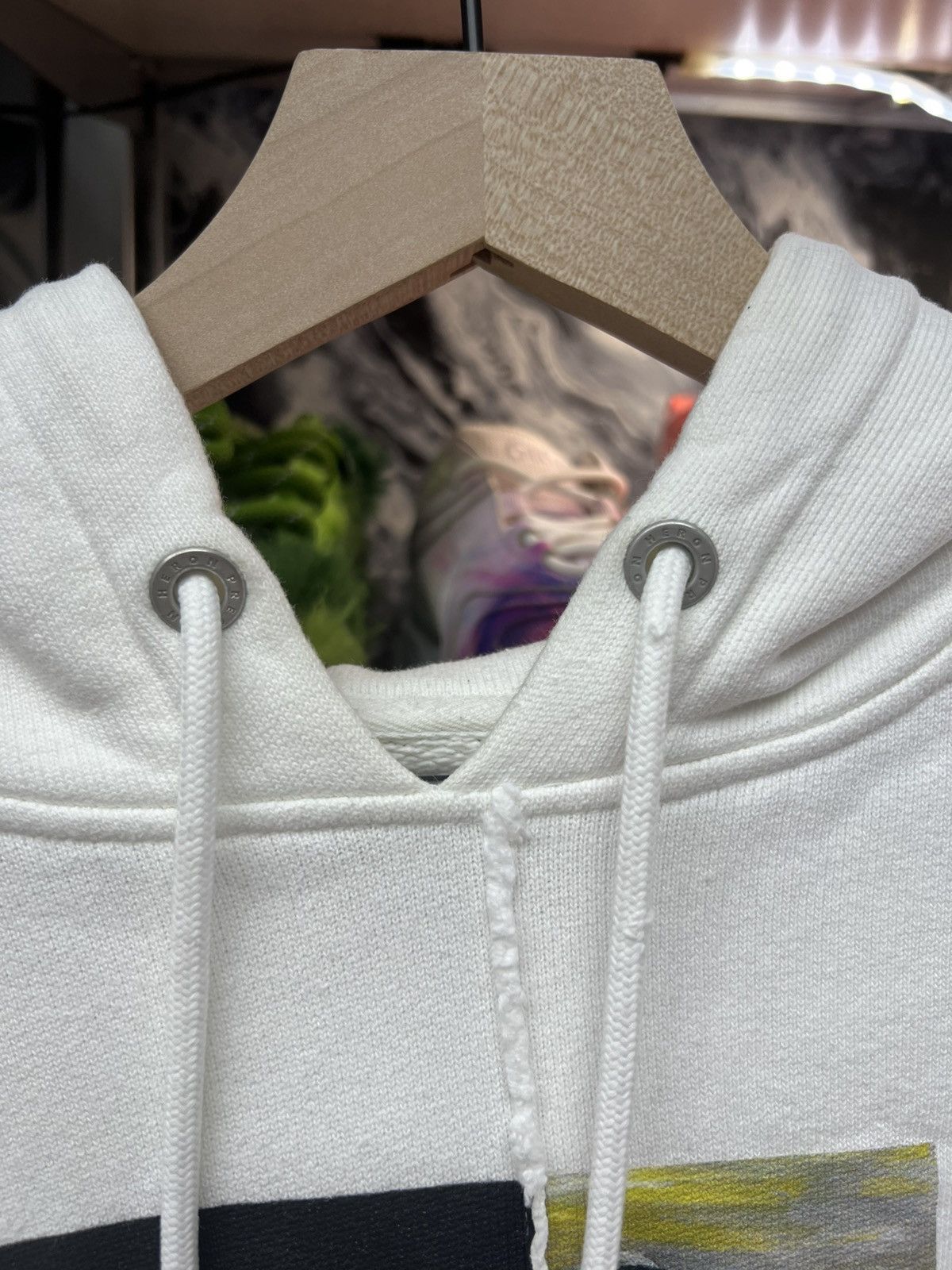 Heron Preston Heron Preston White Hoodie Size US M / EU 48-50 / 2 - 7 Thumbnail