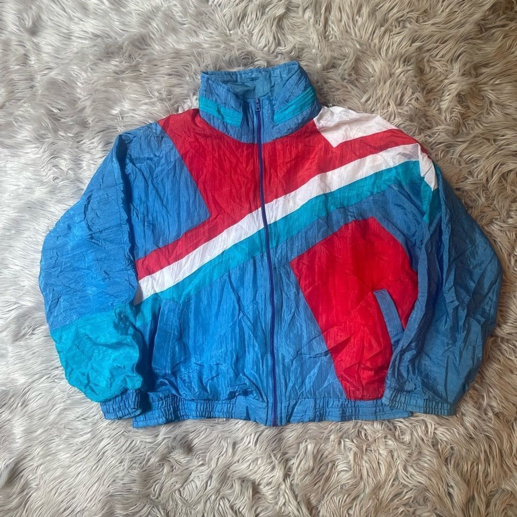 The Unbranded Brand Colorful vtg 90s Kids Jacket size XL Size XL / US 12-14 / IT 48-50 - 1 Thumbnail