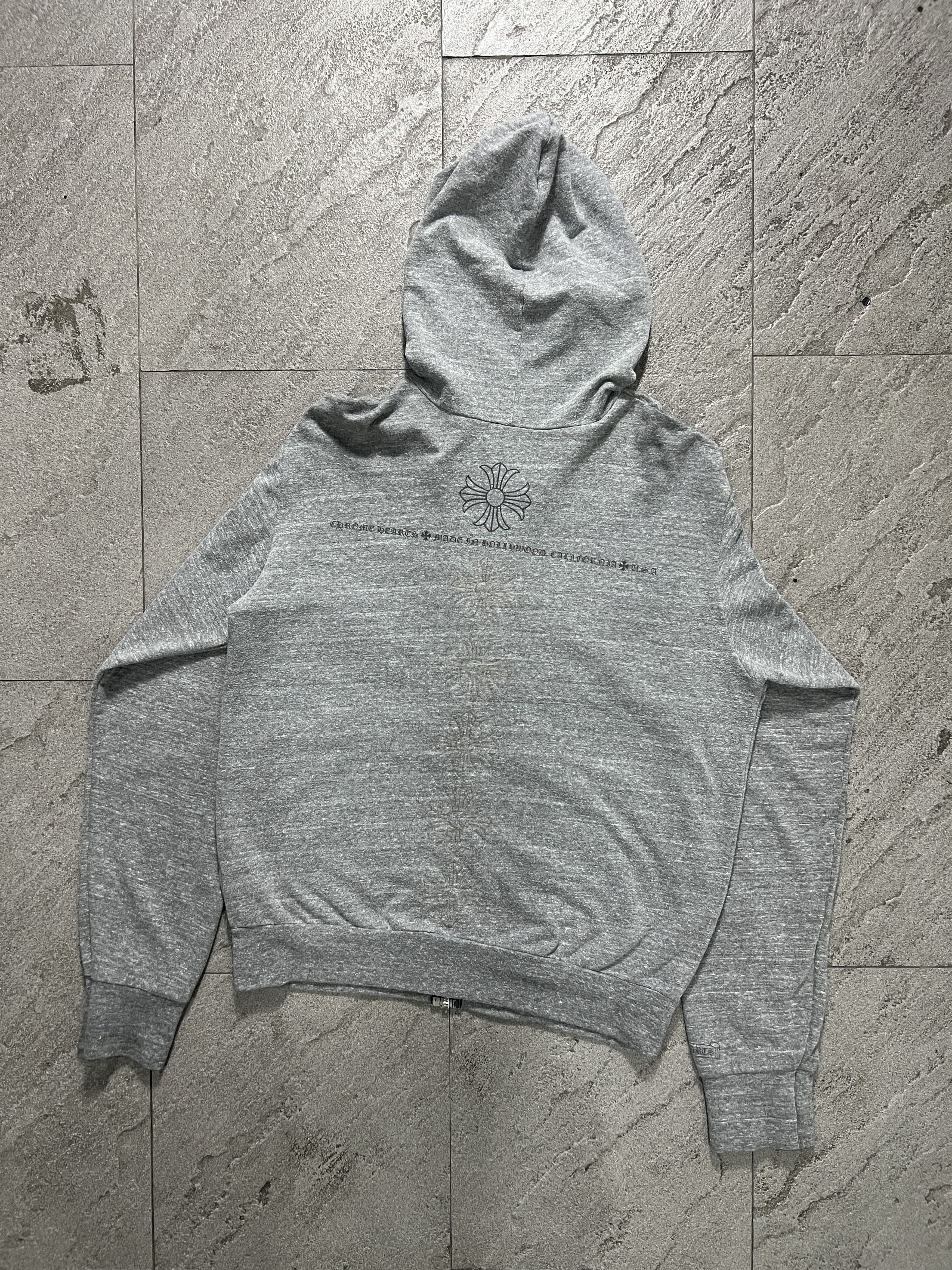 Chrome Hearts × The Rolling Stones RARE Chrome Hearts X Rolling Stones Zip Hoodie Horseshoe XS Size US XS / EU 42 / 0 - 2 Thumbnail