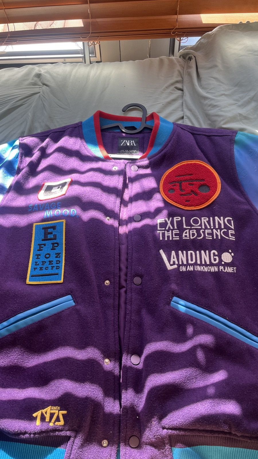 Zara Multi color Varsity Jacket Size US M / EU 48-50 / 2 - 1 Thumbnail