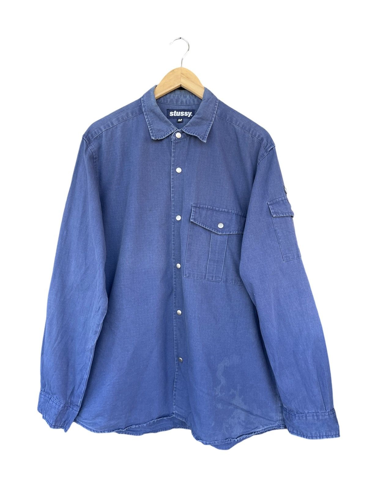 Stussy Vintage 80s 90s Stussy shirt button ups Size US M / EU 48-50 / 2 - 1 Thumbnail